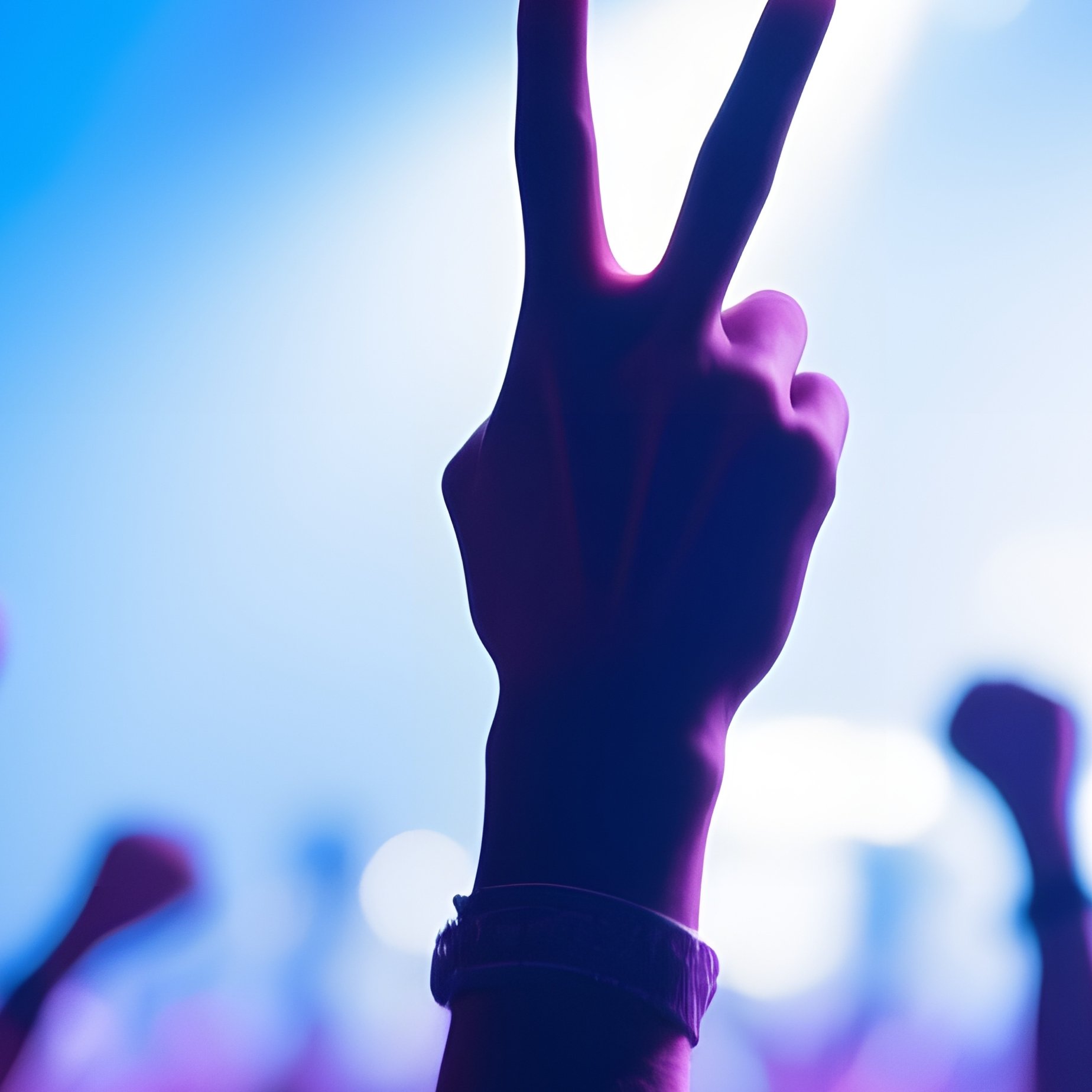 A Crowd At A Concert Or Live Event Concert Crowd - Full Resolution Quality Preview