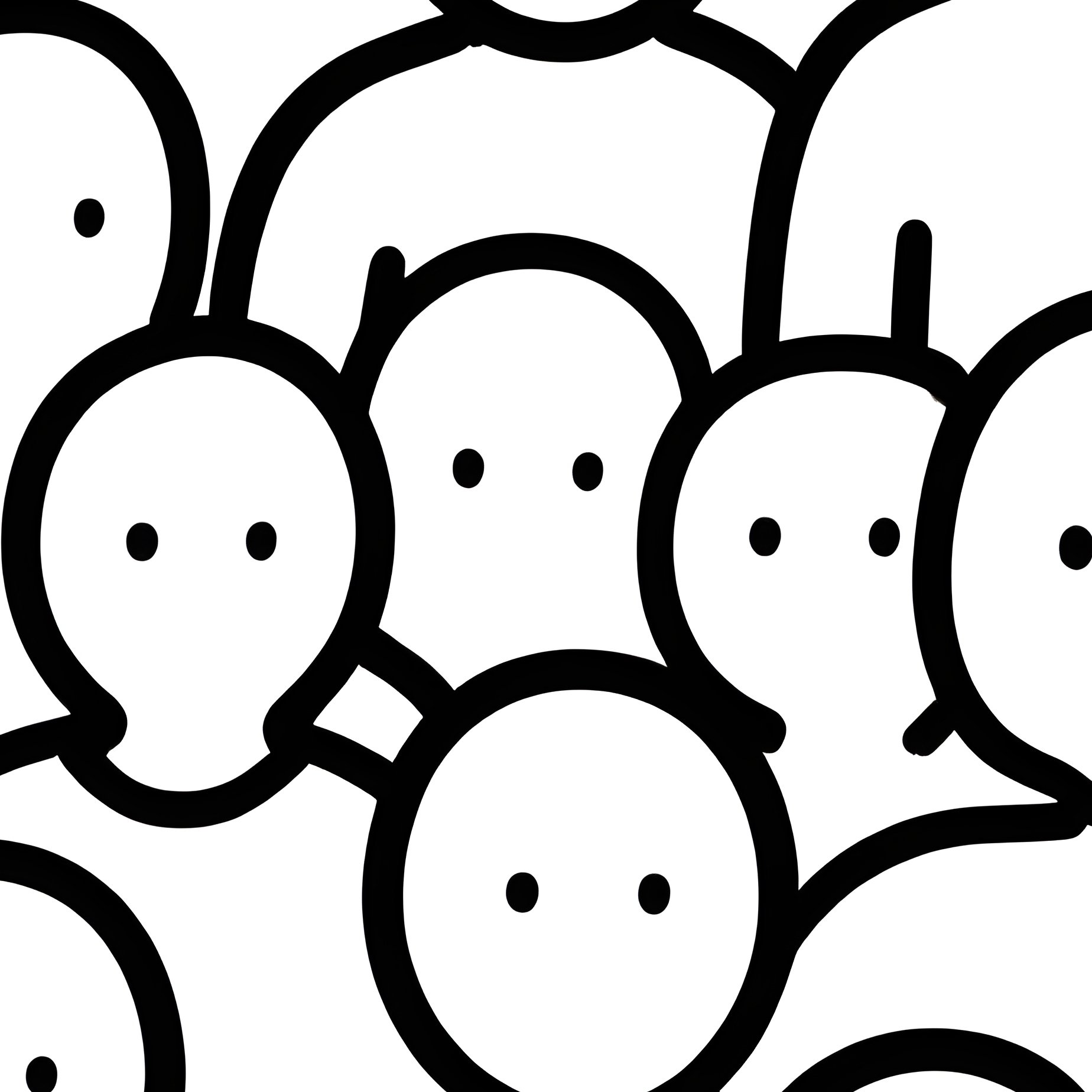 A Crowd Of Abstract Human Figures Crowd Abstract Art - Full Resolution Quality Preview