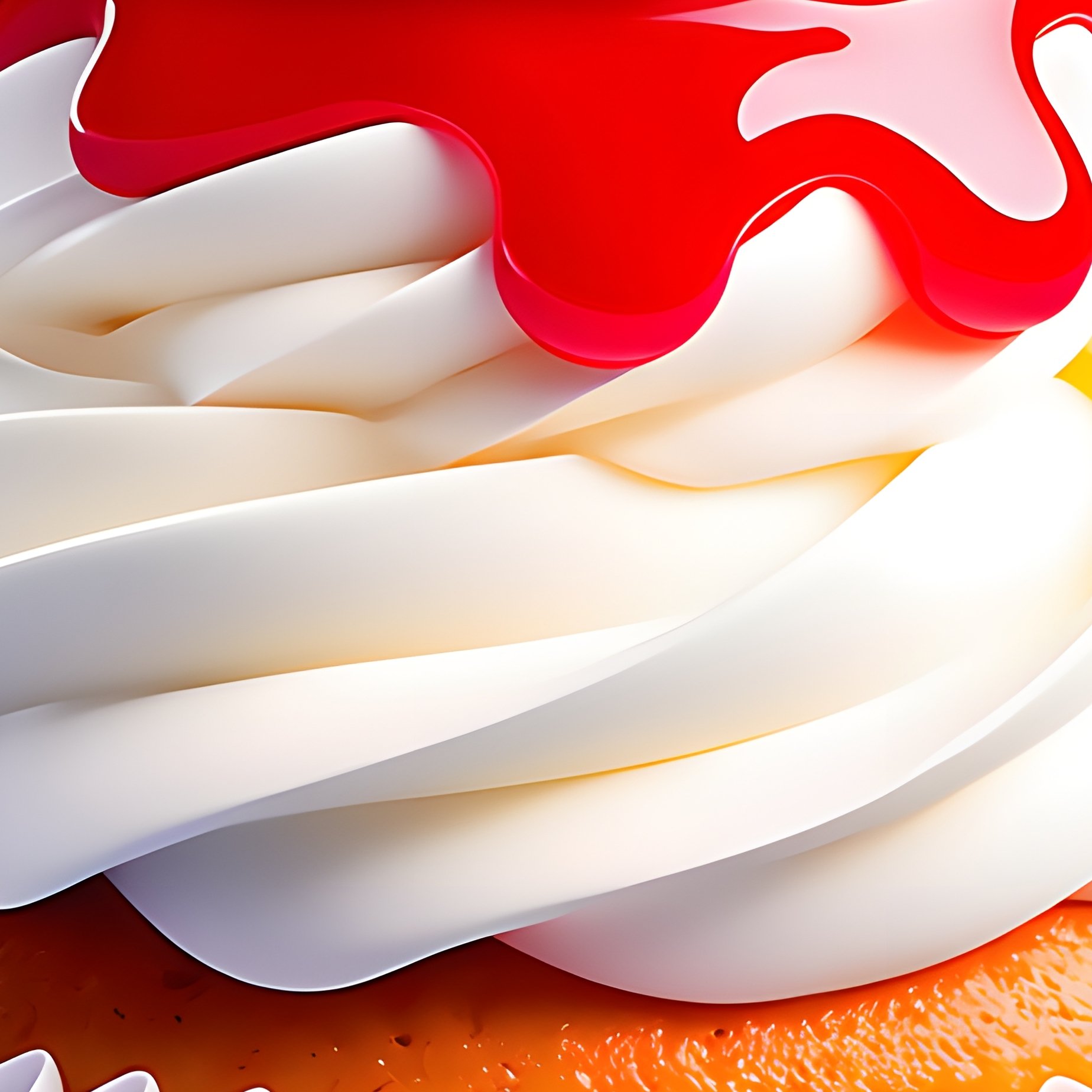 A Cupcake Topped With Ketchup Cupcake Ketchup - Full Resolution Quality Preview