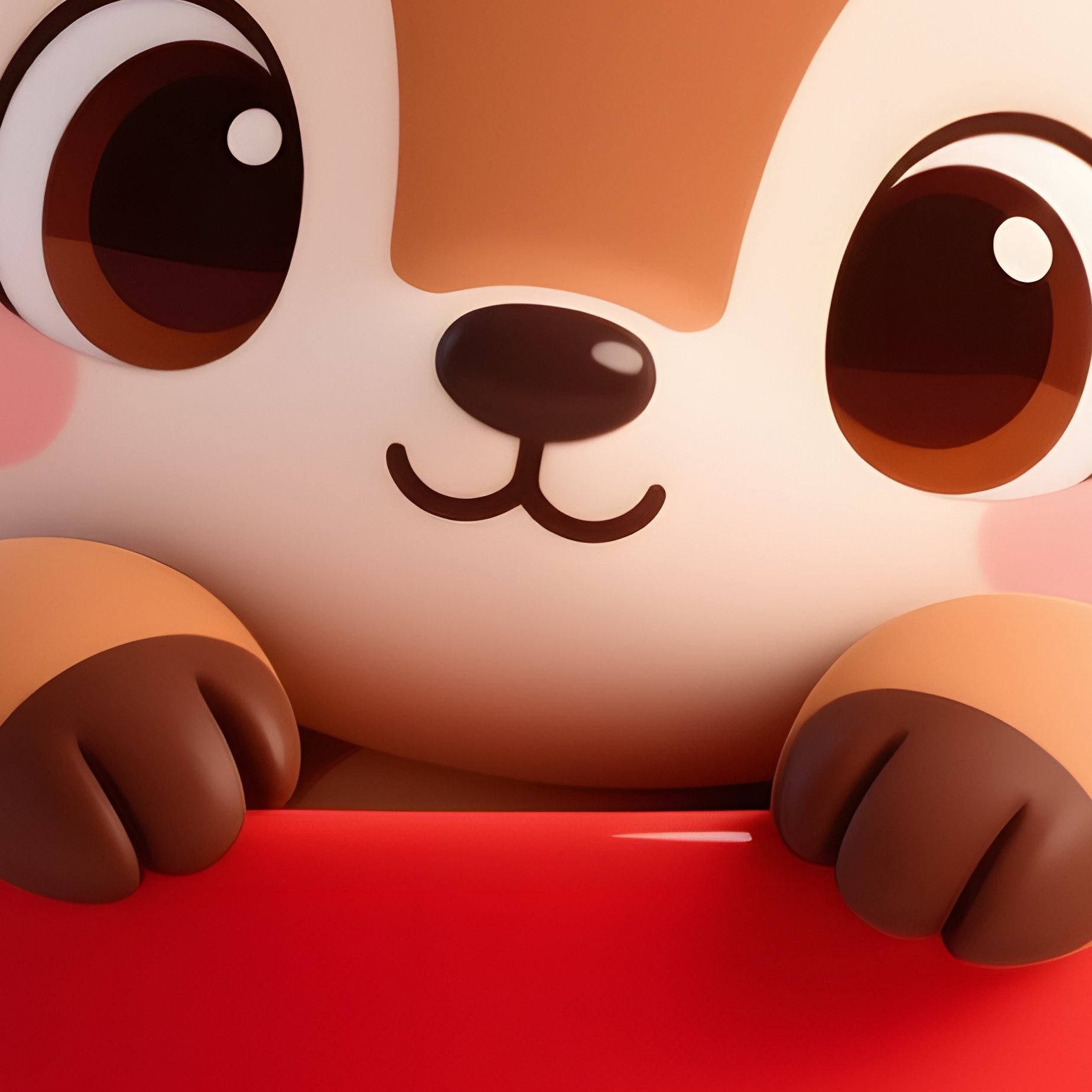 A Cute Cartoon Deer In A Cup Cartoon Deer - Full Resolution Quality Preview