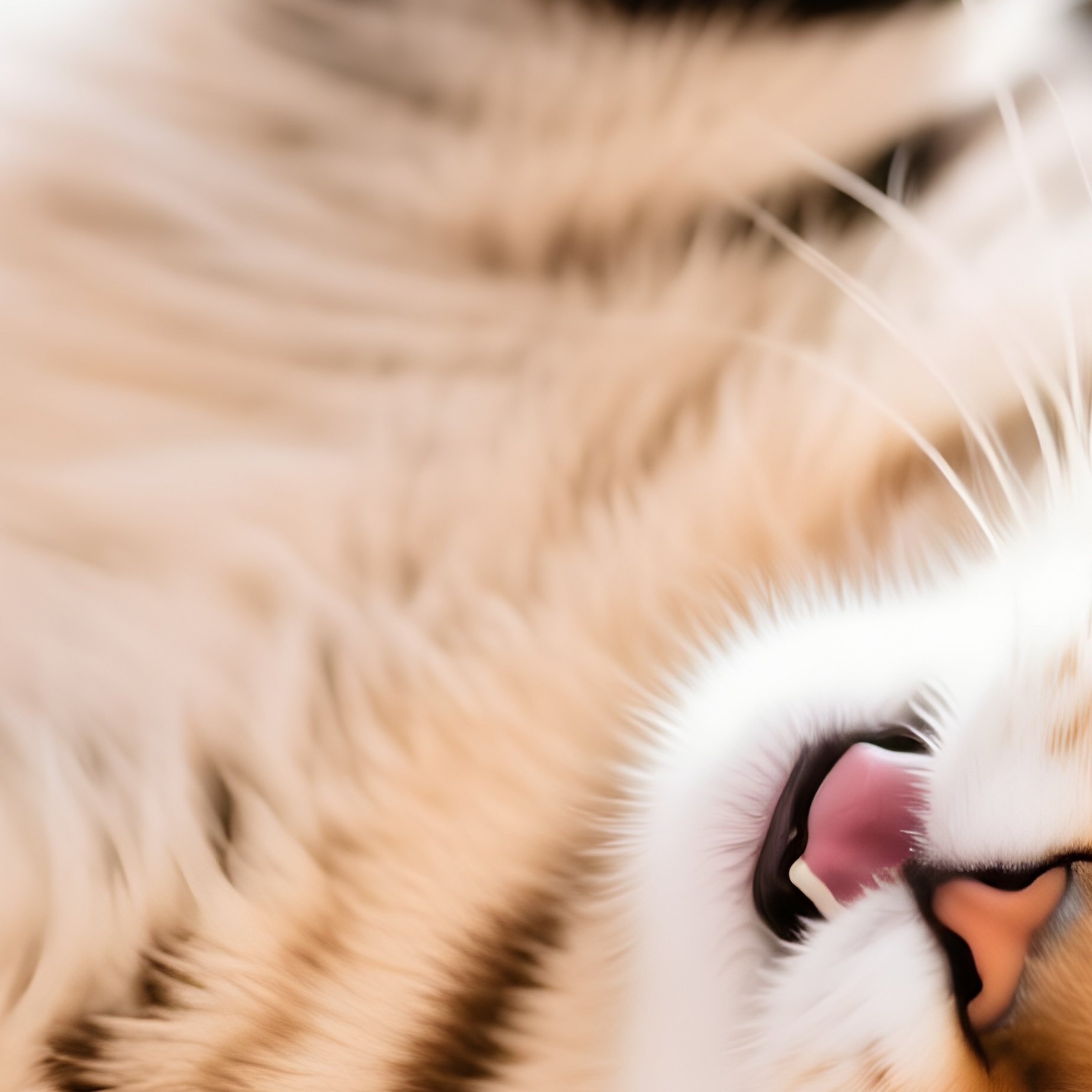 A Cute Exotic Shorthair Cat Playing On The Ground - Full Resolution Quality Preview
