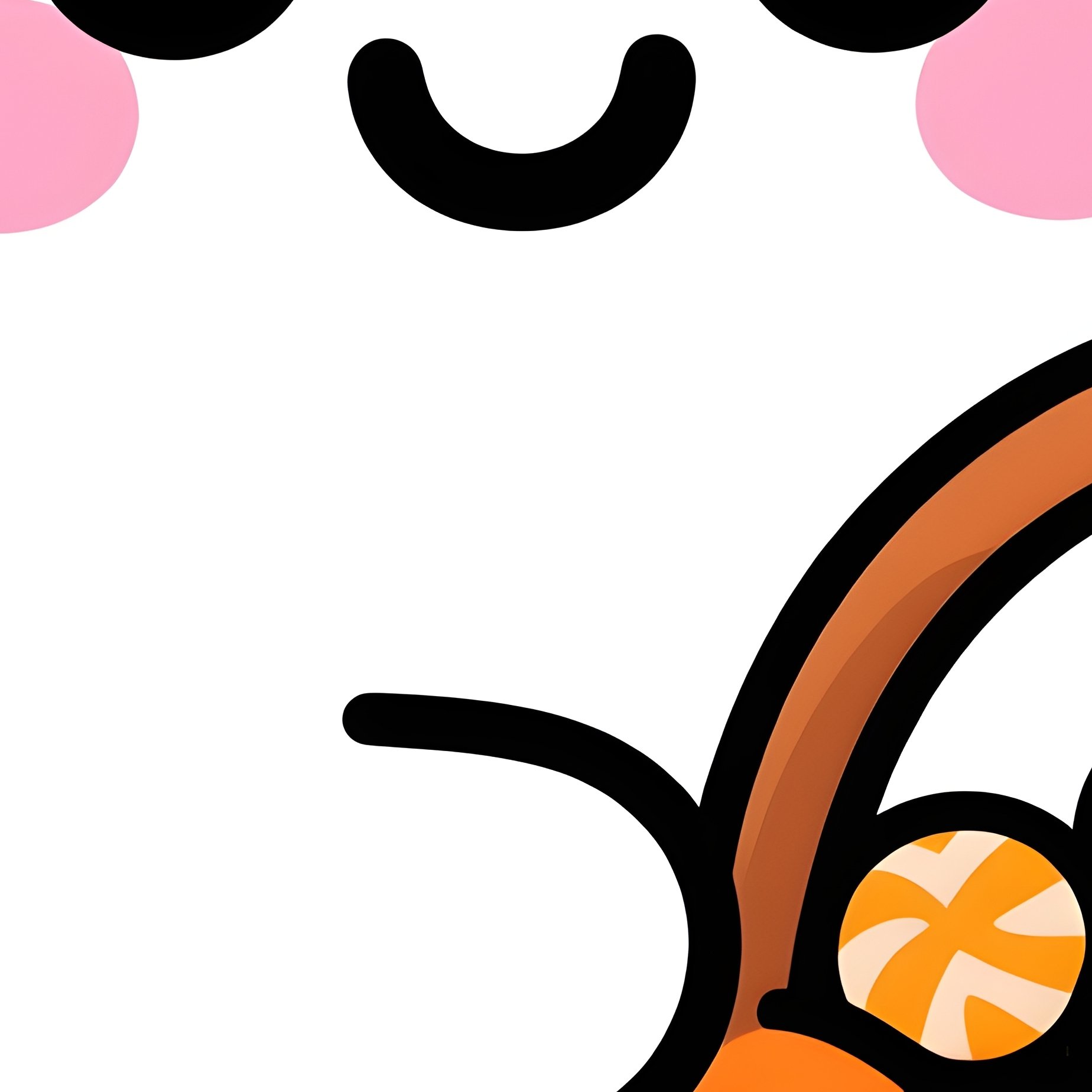 A Cute Ghost Holding A Pumpkin Shaped Basket Ghost Halloween - Full Resolution Quality Preview