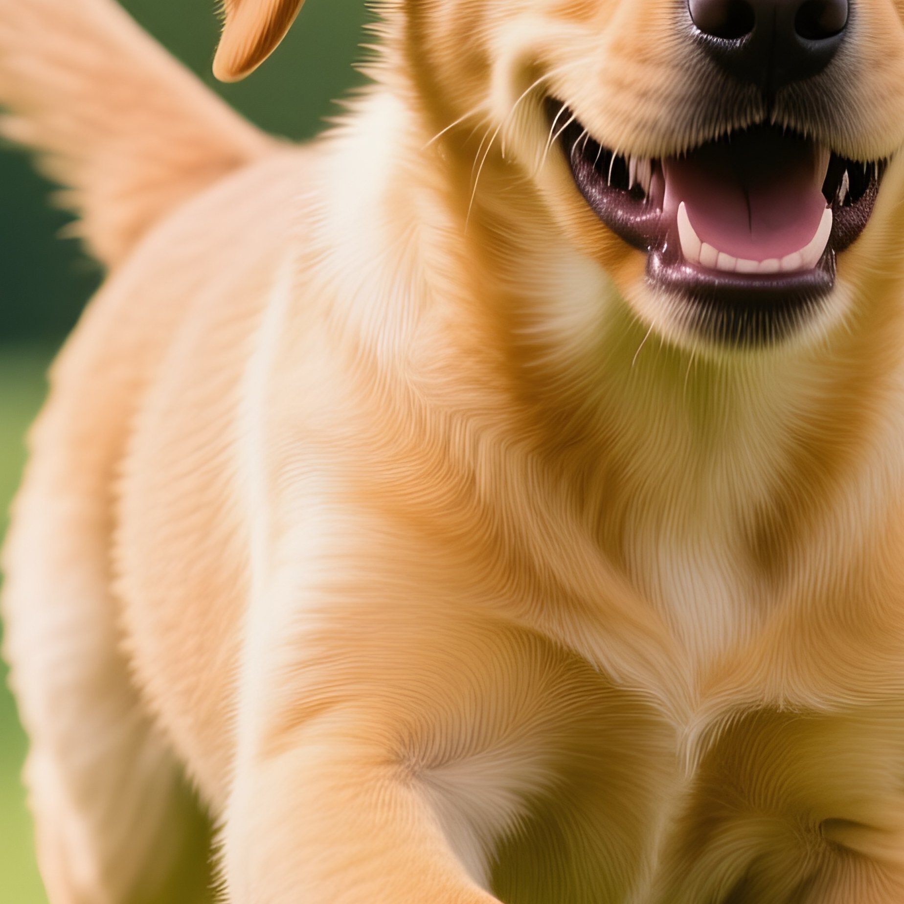 A Cute Labrador Retriever Puppy Playing Outdoors - Full Resolution Quality Preview