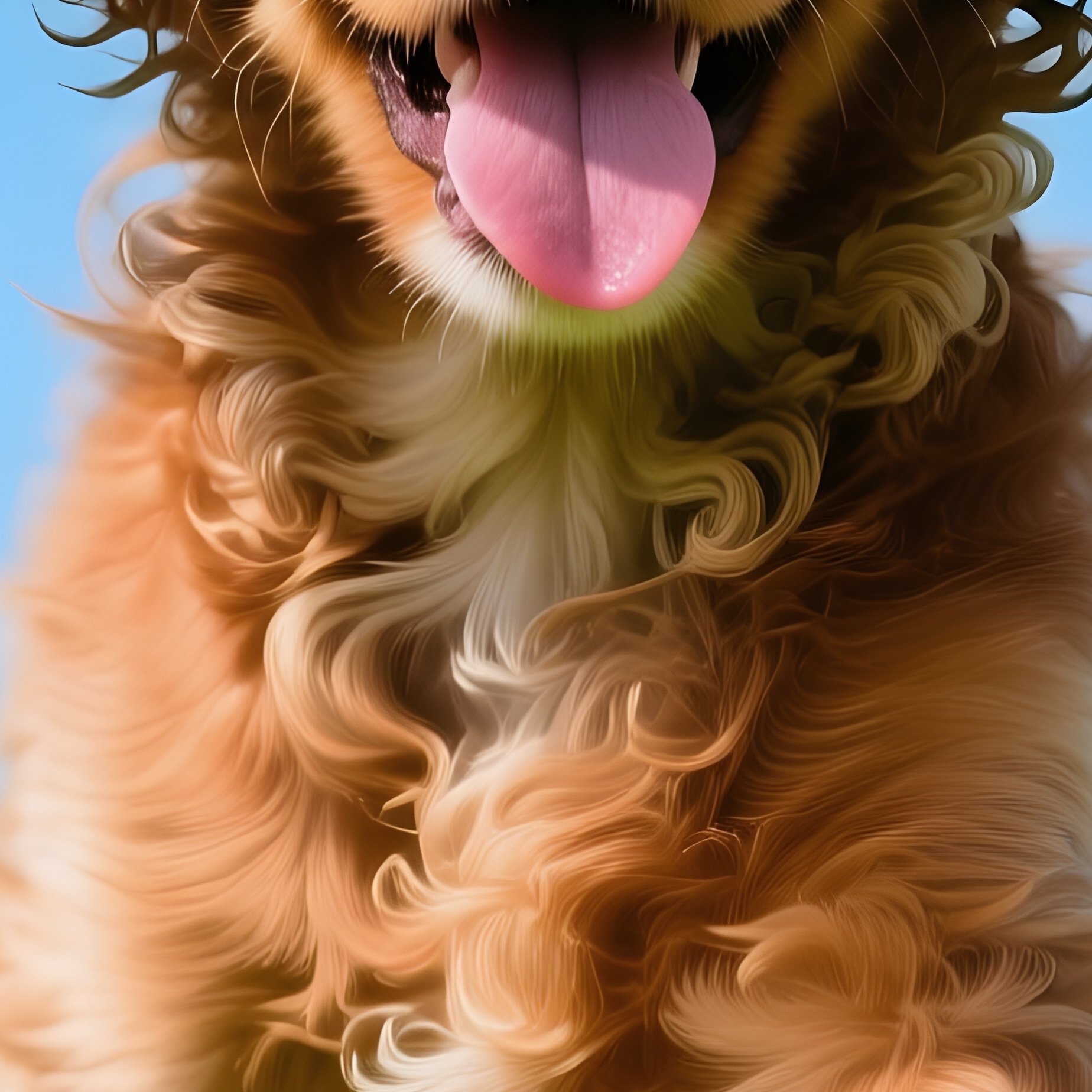 A Cute Puppy Standing On A Green Lawn - Full Resolution Quality Preview