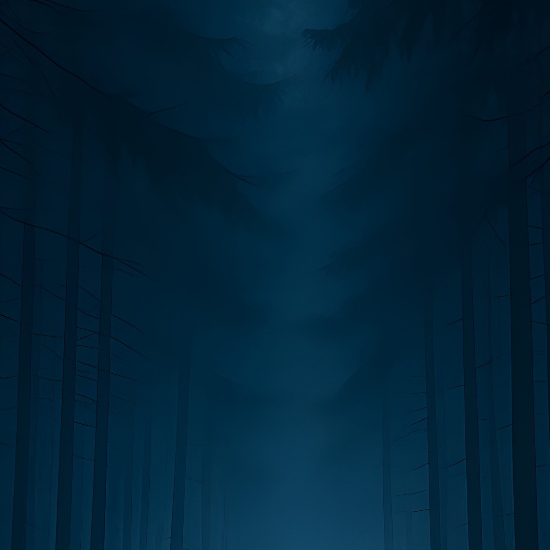 A Dark Forest Scene At Night Forest Night - Full Resolution Quality Preview