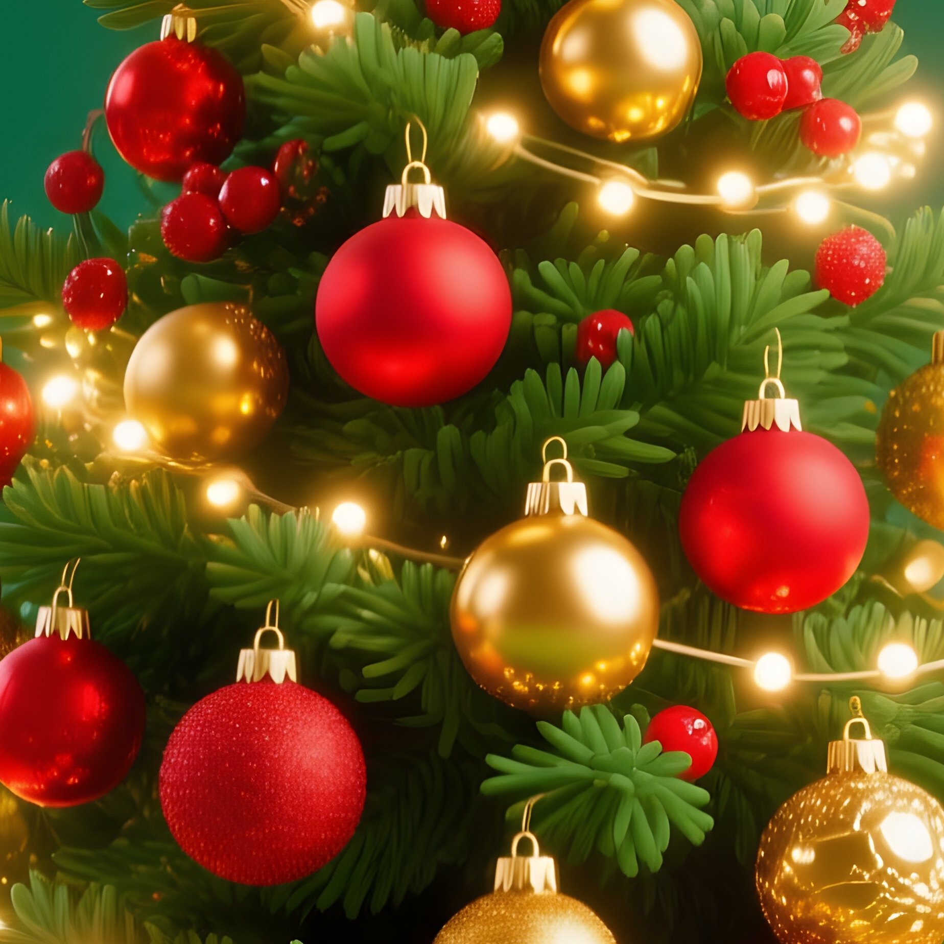 A Decorated Christmas Tree Christmas Holiday - Full Resolution Quality Preview