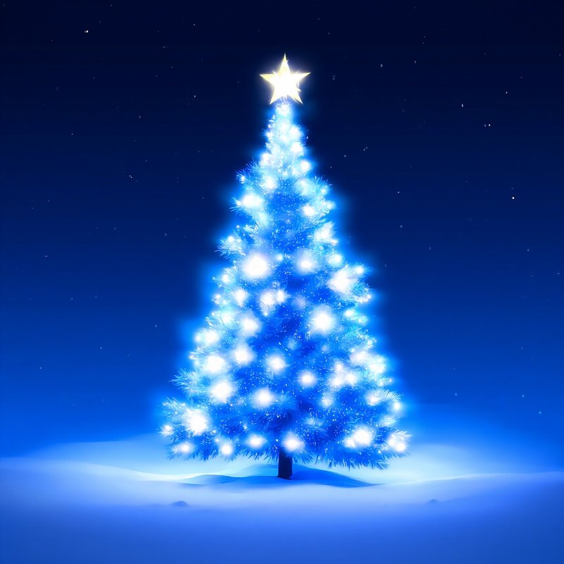 A Decorated Christmas Tree Christmas Tree