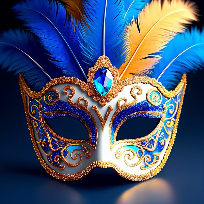 A Decorative Carnival Mask Carnival Mask