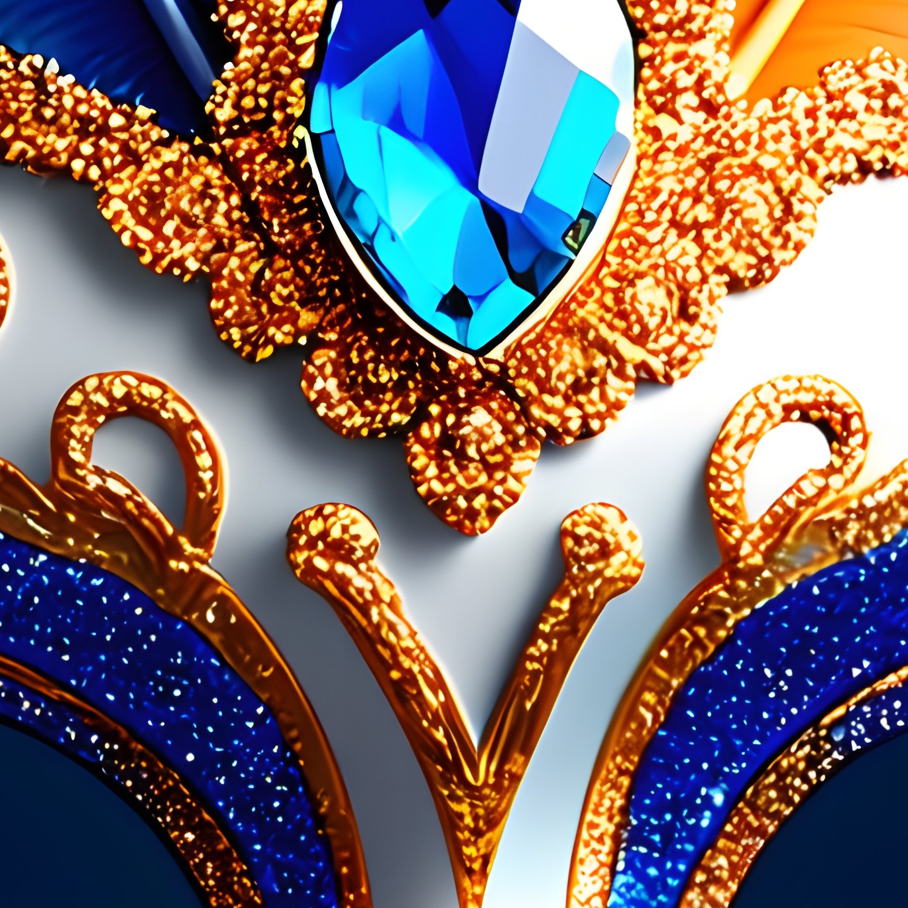 A Decorative Carnival Mask Carnival Mask - Full Resolution Quality Preview