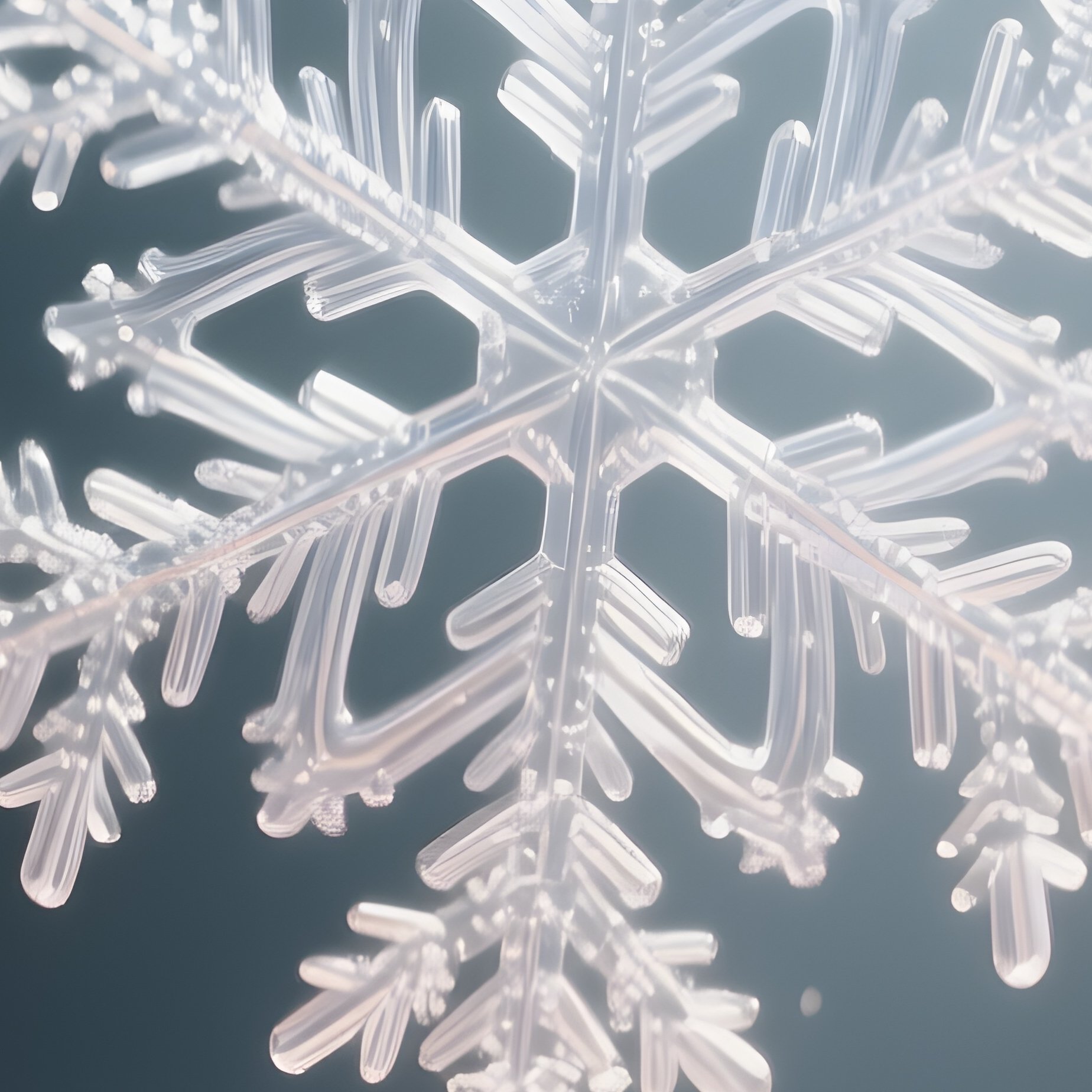 A Delicate Snowflake Mid Air Before Landing On Warm Skin. - Full Resolution Quality Preview