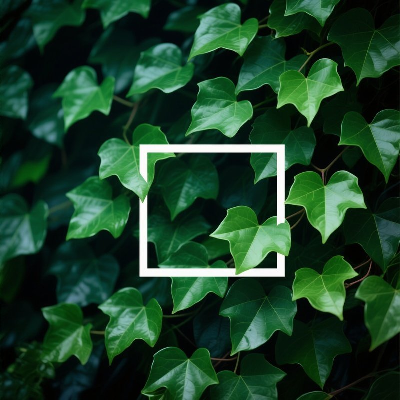 A Dense Cluster Of Green Leaves Nature Leaves