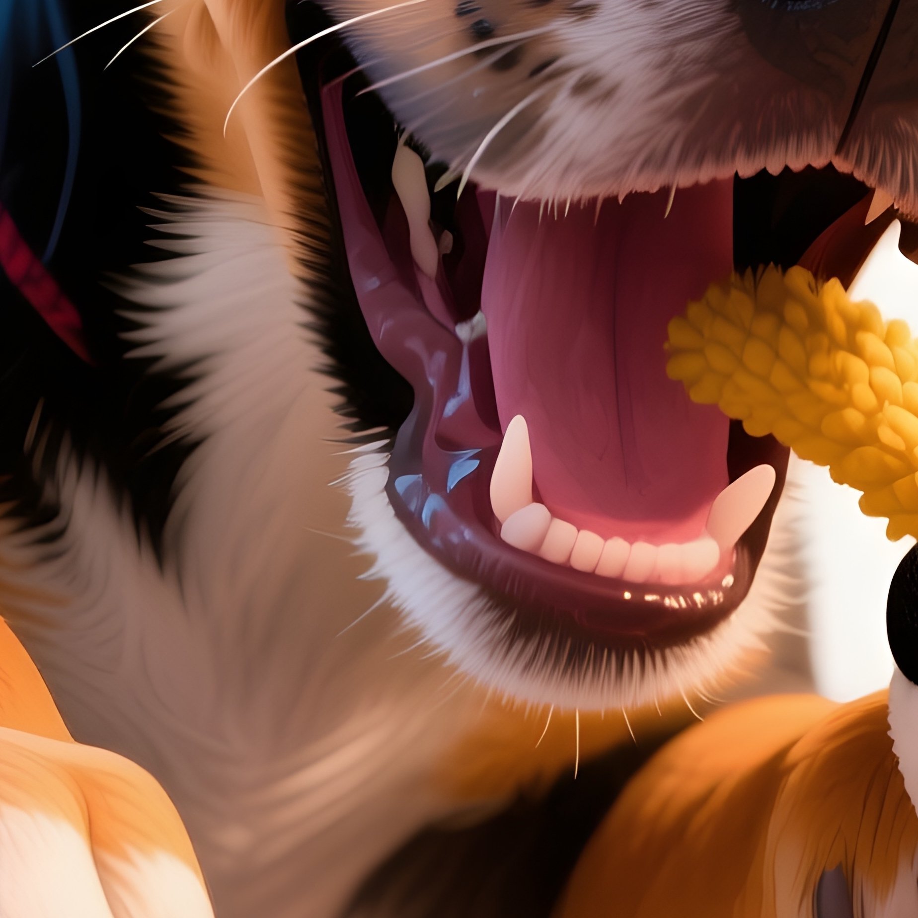 A Digital Art Puppy Great Dane Playing With Toys - Full Resolution Quality Preview