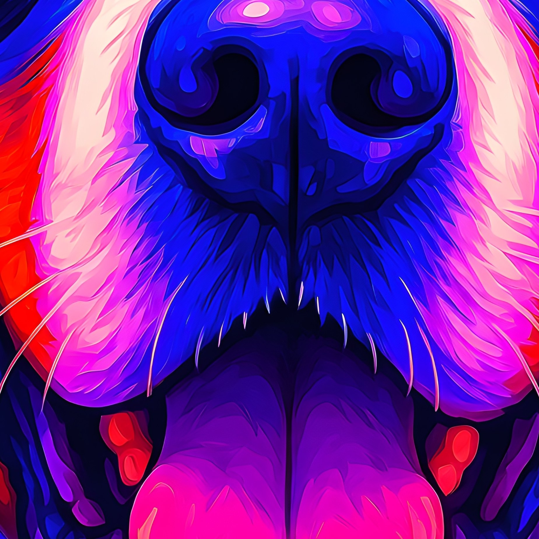 A Digital Artwork Of A Bernese Mountain Dog - Full Resolution Quality Preview