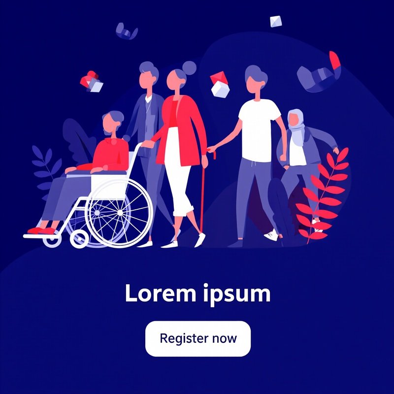 A Digital Illustration Of A Group Of People Engaging In Various