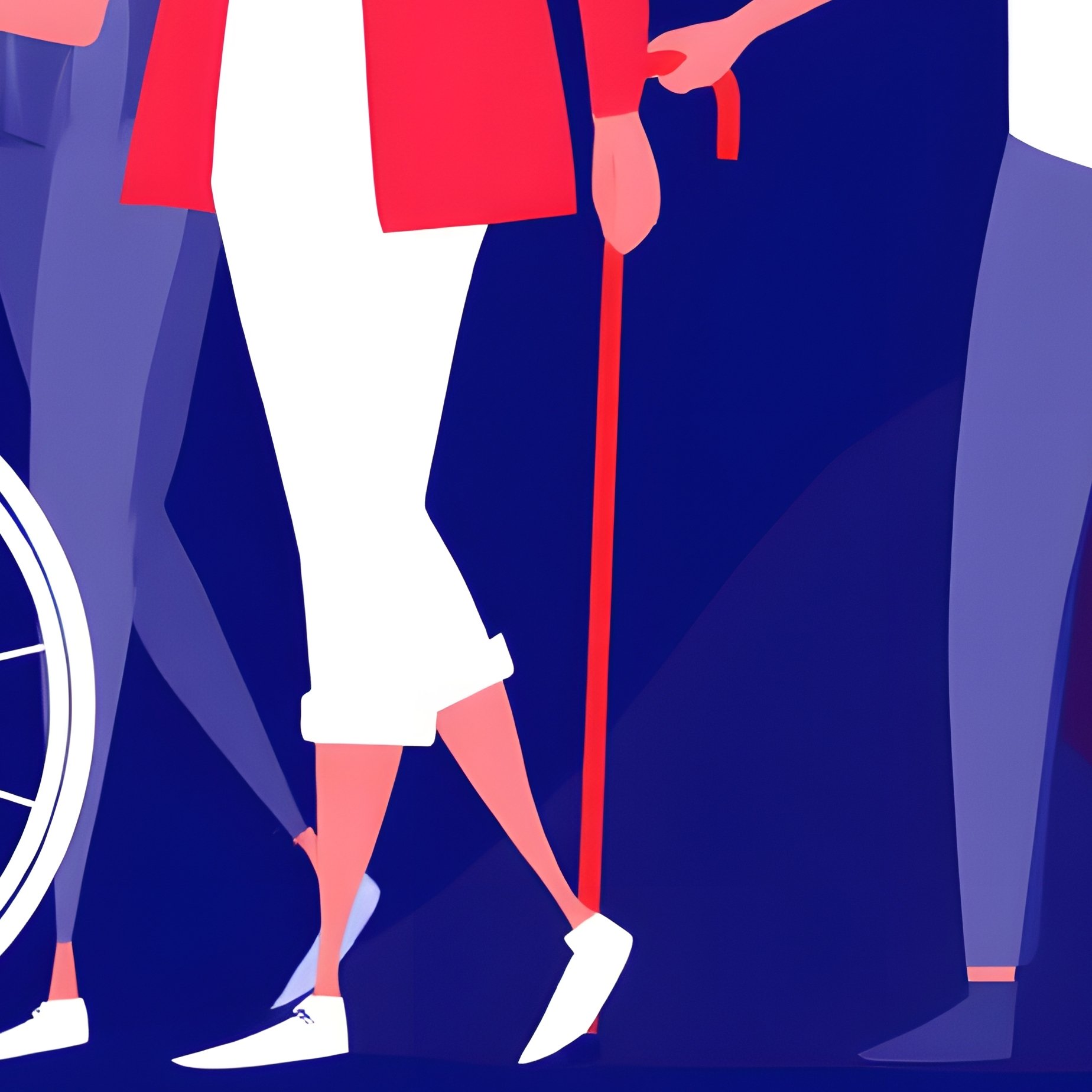 A Digital Illustration Of A Group Of People Engaging In Various - Full Resolution Quality Preview