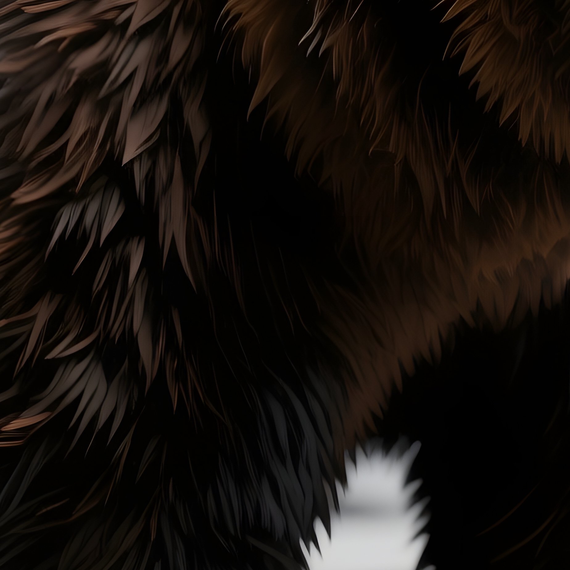 A Digital Rendering Of A Bear Bear Digital Art - Full Resolution Quality Preview