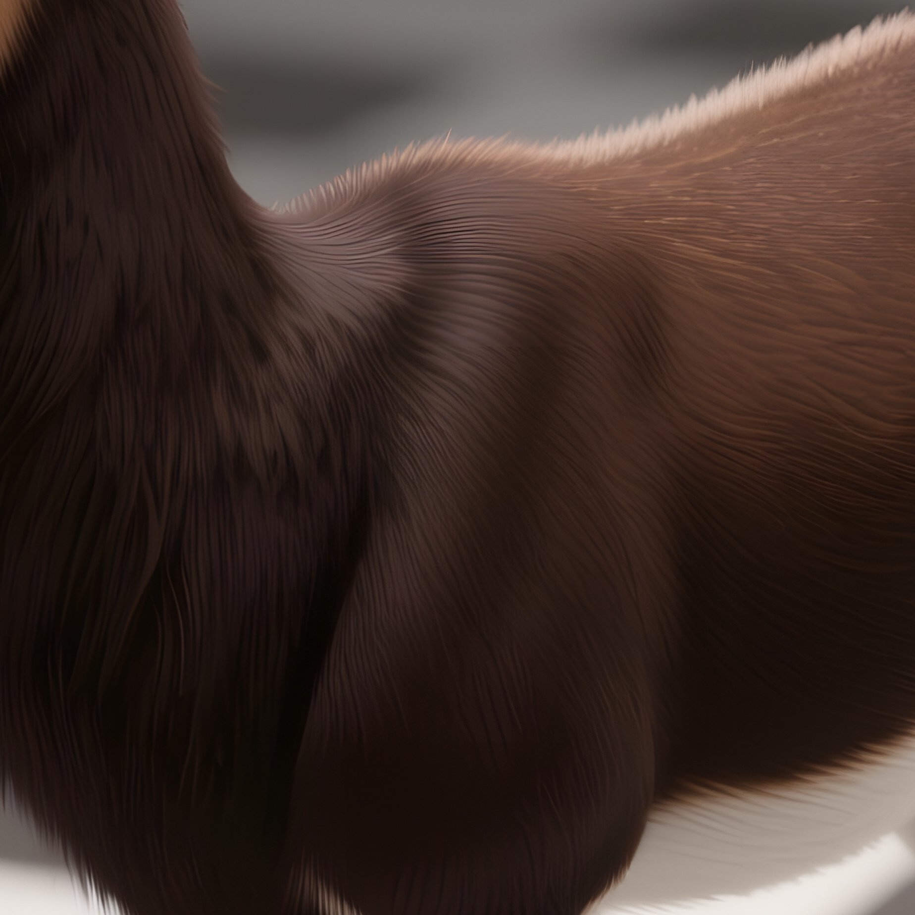 A Digital Rendering Of An Antelope Antelope Digital Rendering - Full Resolution Quality Preview