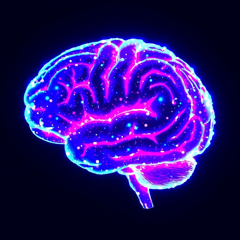 A Digital Representation Of A Human Brain Digital Art Human Brain