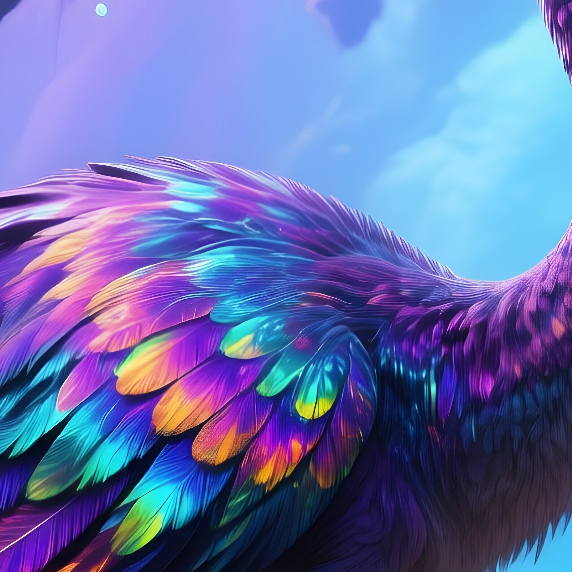 A Dinosaur In Fantasy Artwork - Full Resolution Quality Preview