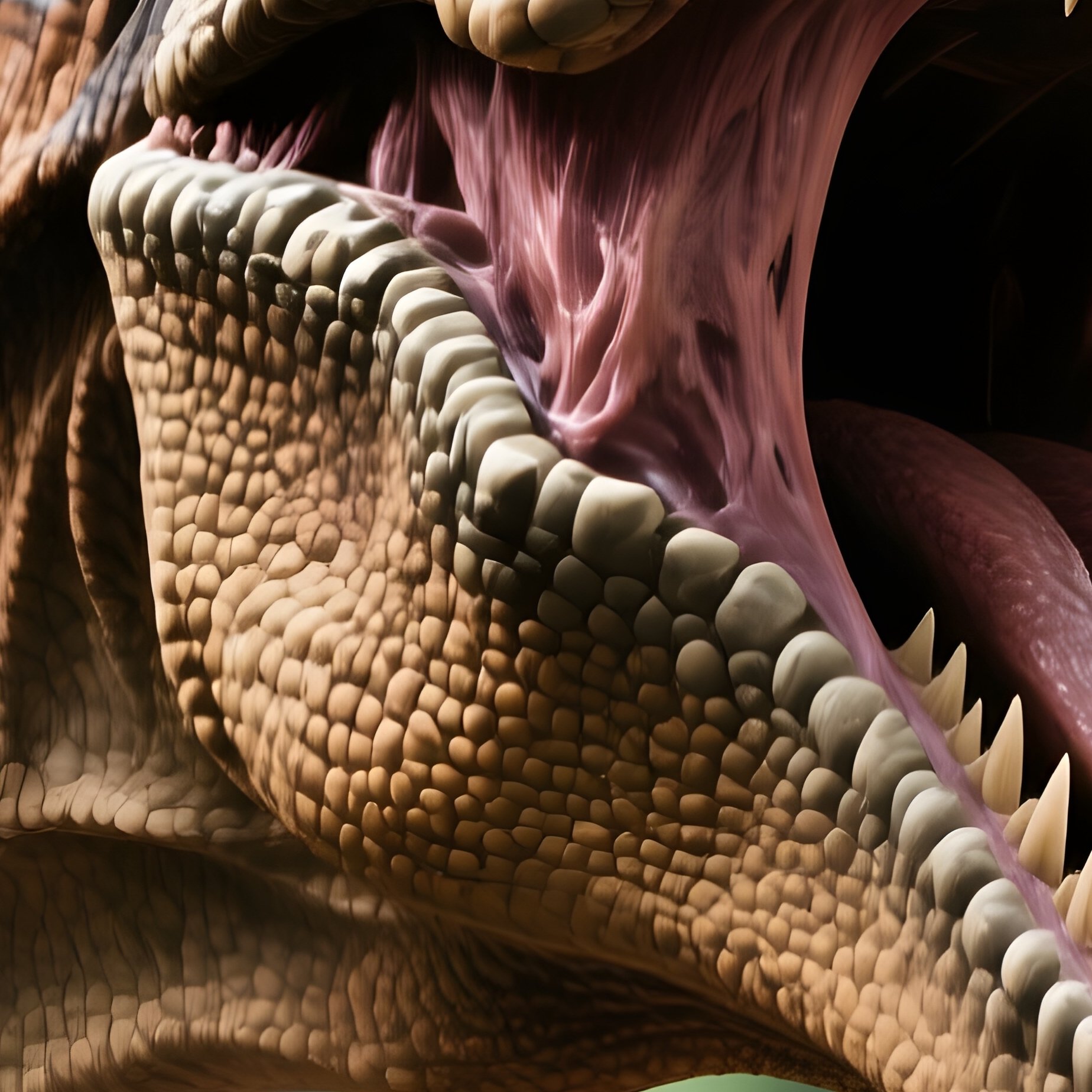 A Dinosaurier Carnotaurus In Action - Full Resolution Quality Preview