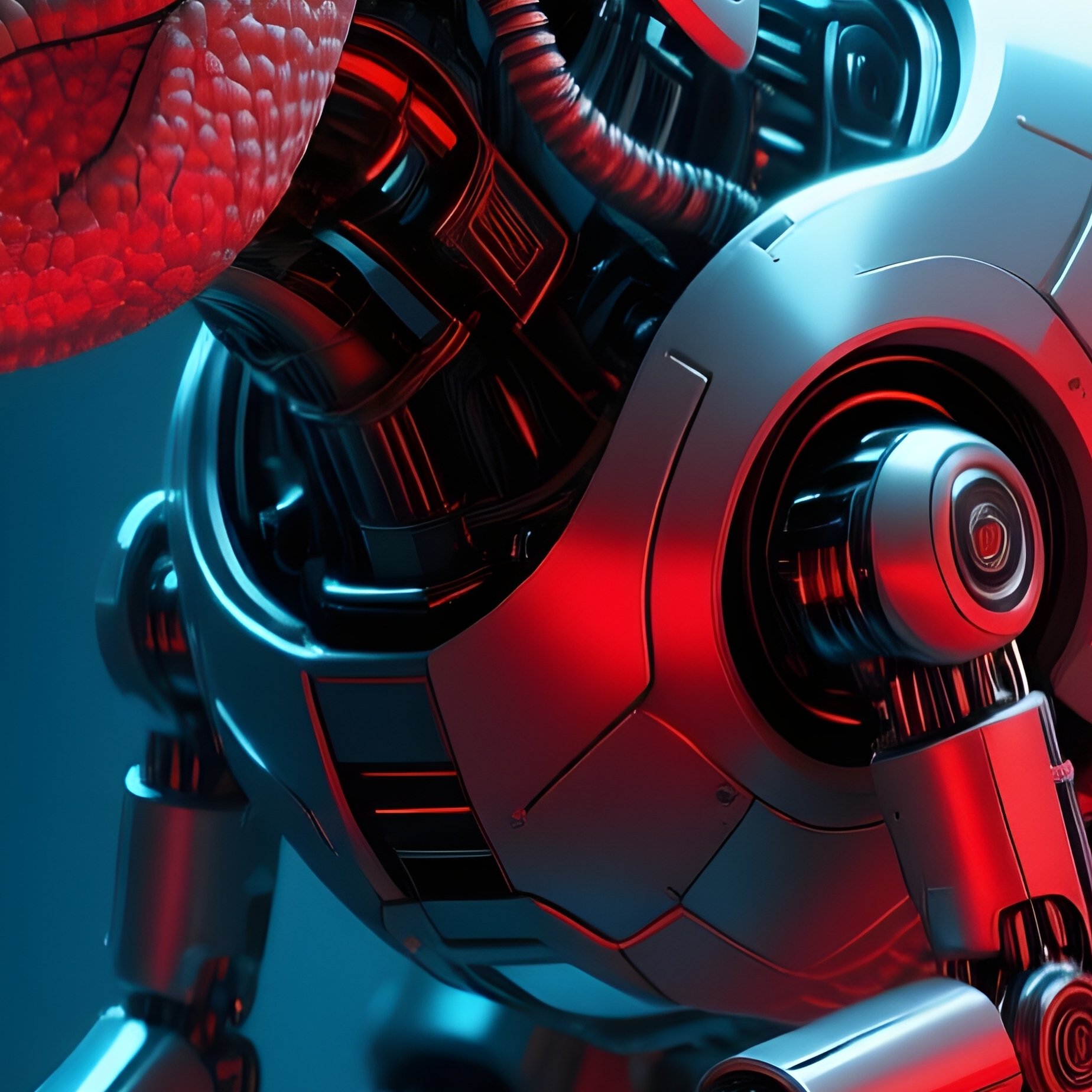 A Dinosaurier Carnotaurus In Fiction - Full Resolution Quality Preview