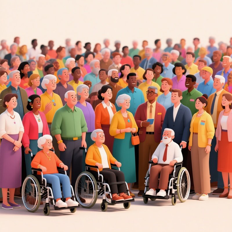 A Diverse Group Of People Diversity Community