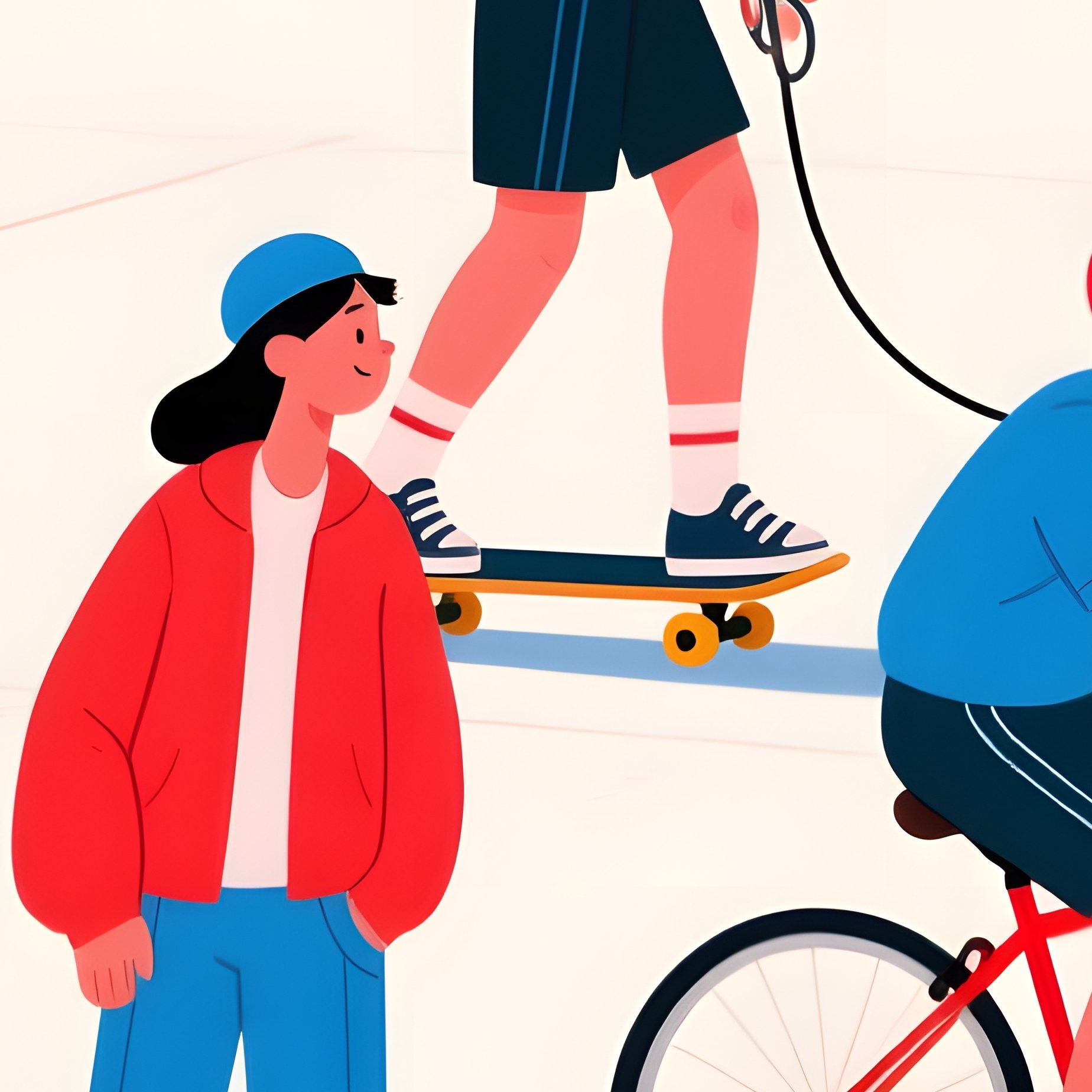 A Diverse Group Of People In Various Activities People Activities - Full Resolution Quality Preview