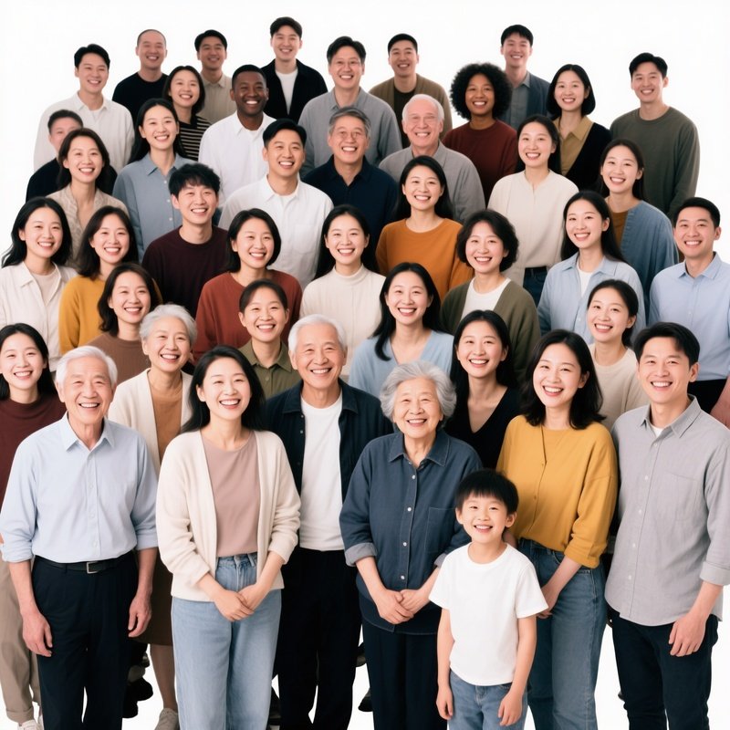 A Diverse Group Of People Posing Together Diversity Group Photo