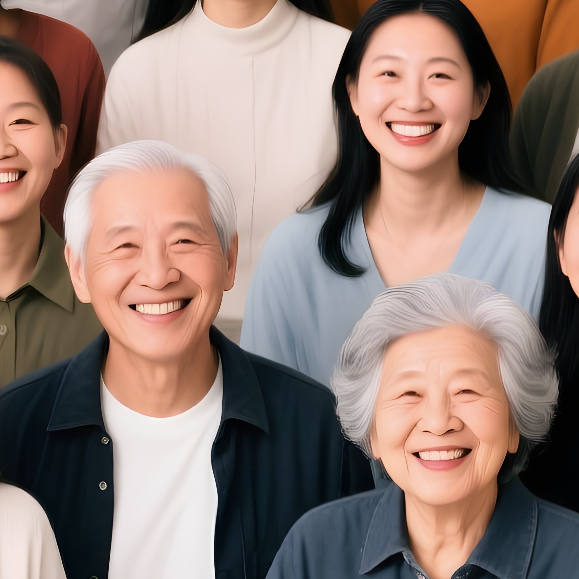 A Diverse Group Of People Posing Together Diversity Group Photo - Full Resolution Quality Preview
