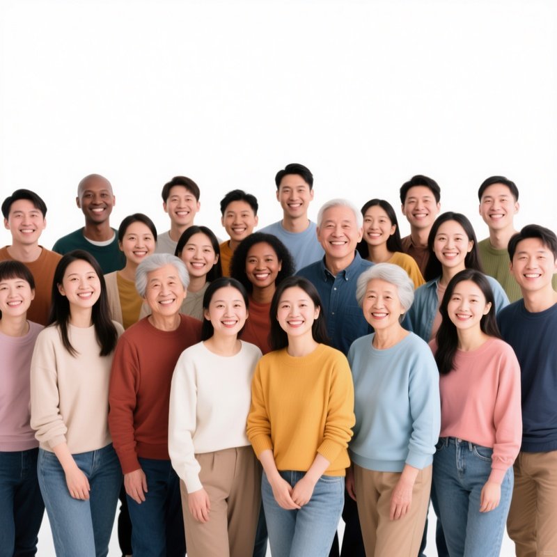 A Diverse Group Of People Posing Together Diversity Group Photo