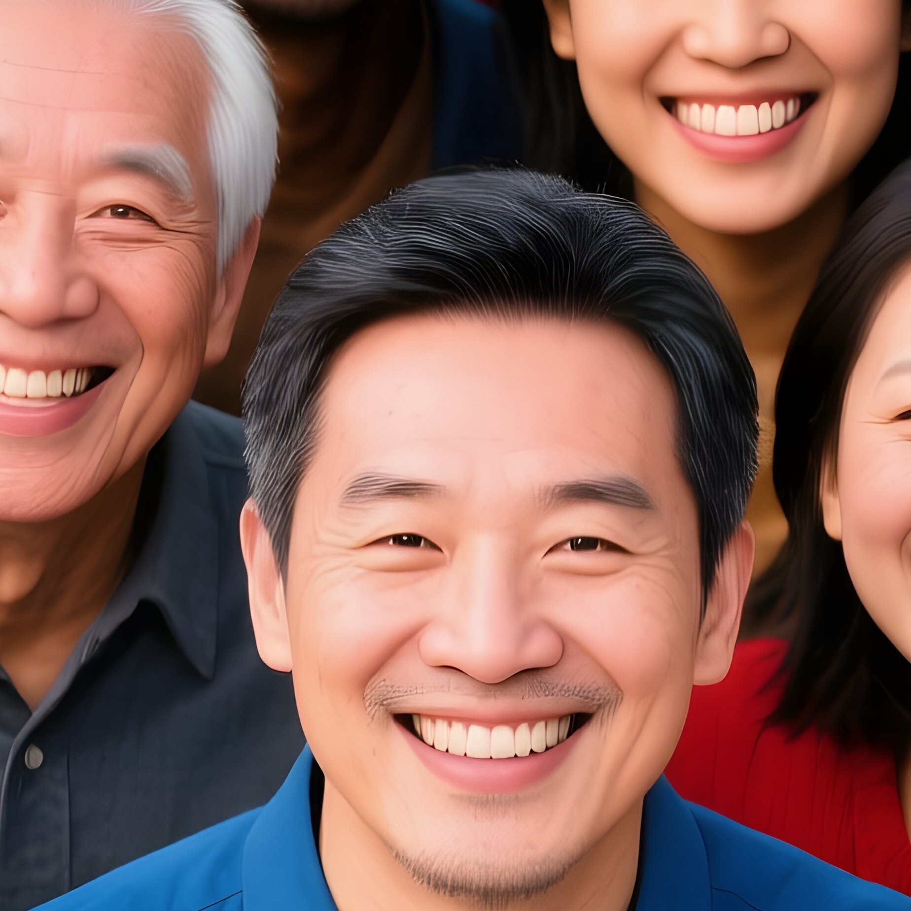 A Diverse Group Of People Smiling At The Camera Diversity - Full Resolution Quality Preview