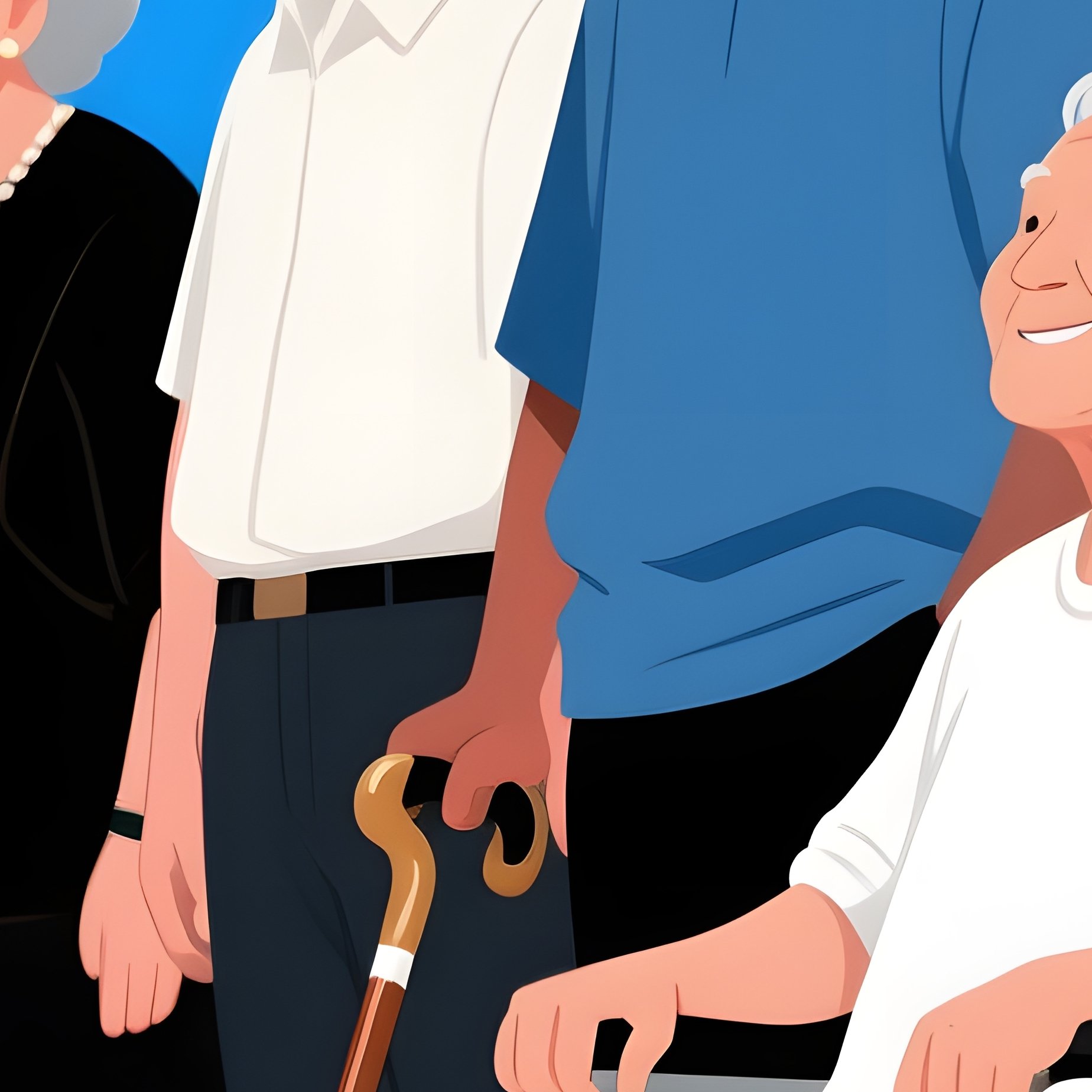 A Diverse Group Of People Standing In A Row Diversity Inclusivity - Full Resolution Quality Preview