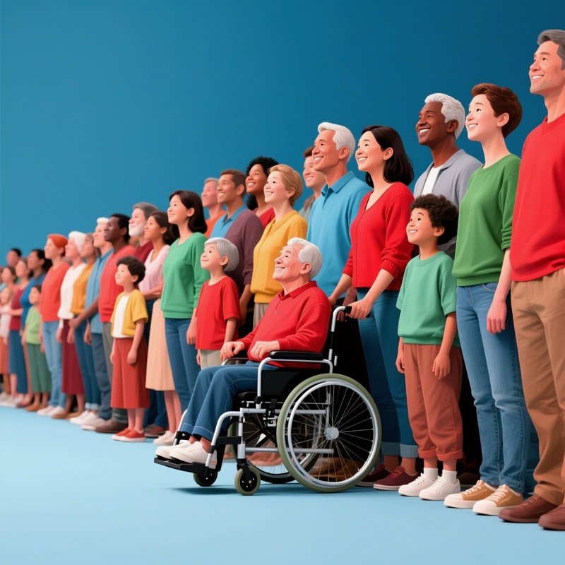 A Diverse Group Of People Standing Together Diversity Inclusion