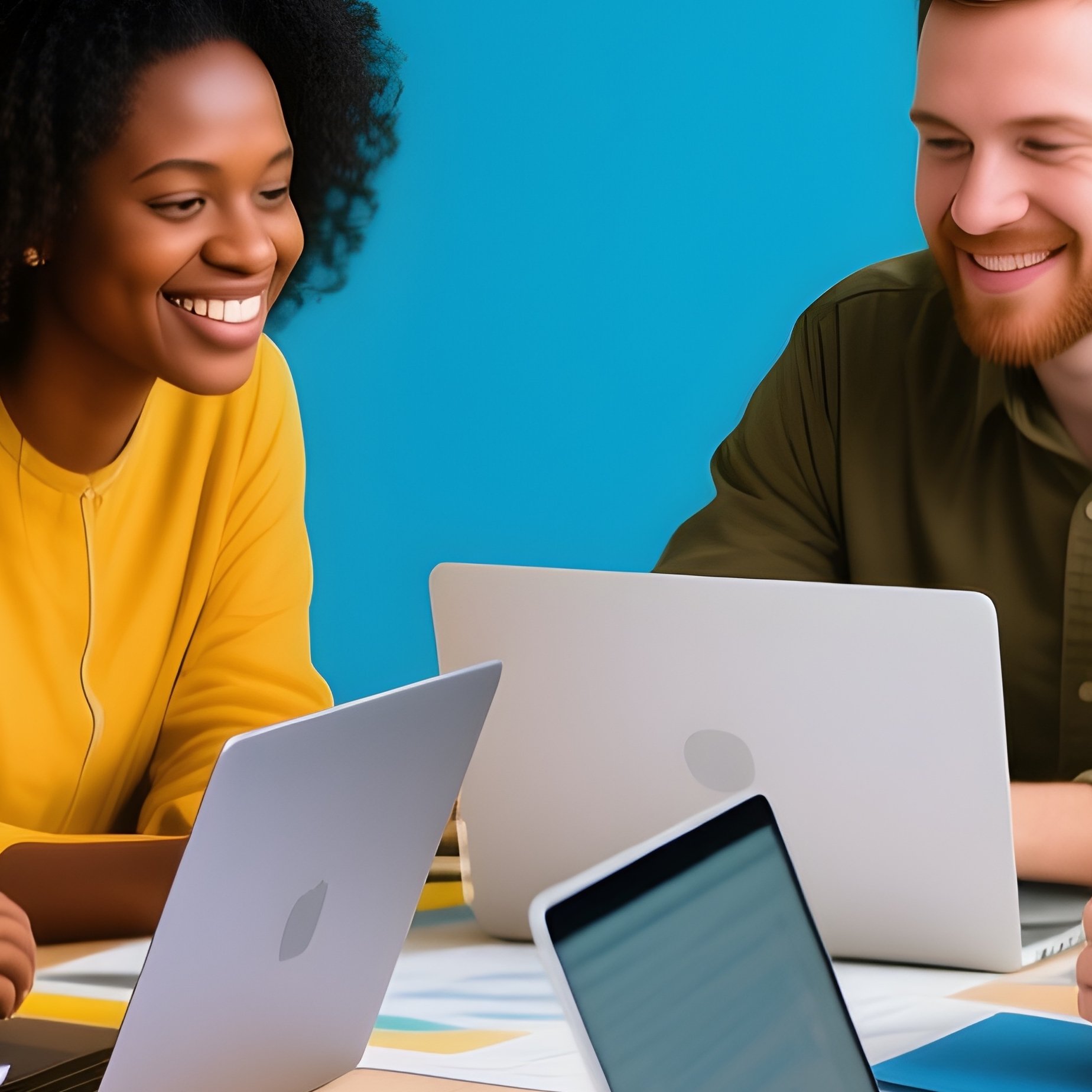 A Diverse Team Working Together - Full Resolution Quality Preview