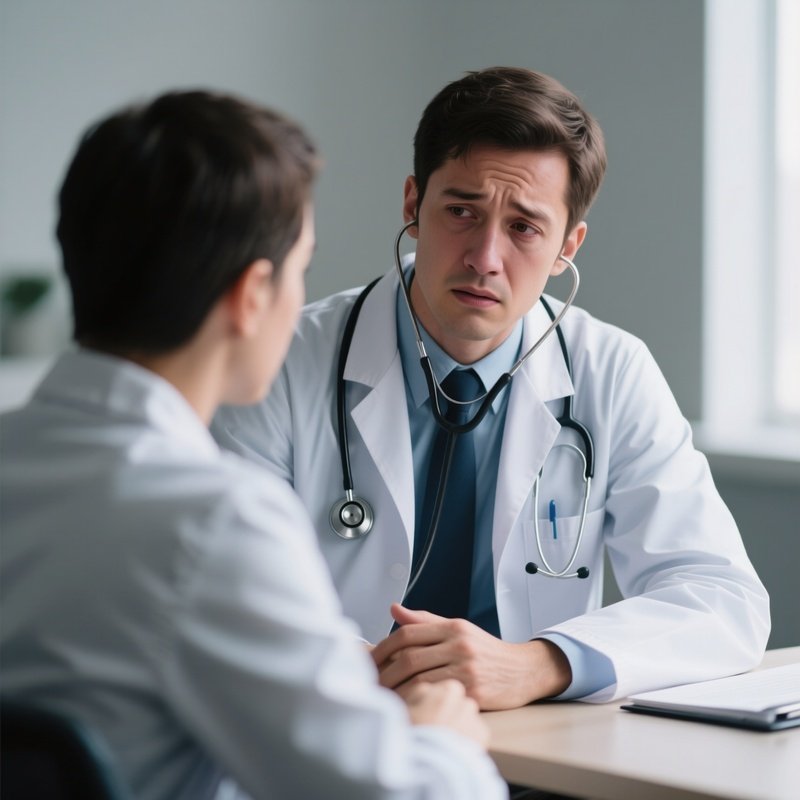 A Doctor Listening To Concerns During A Follow Up Consultation