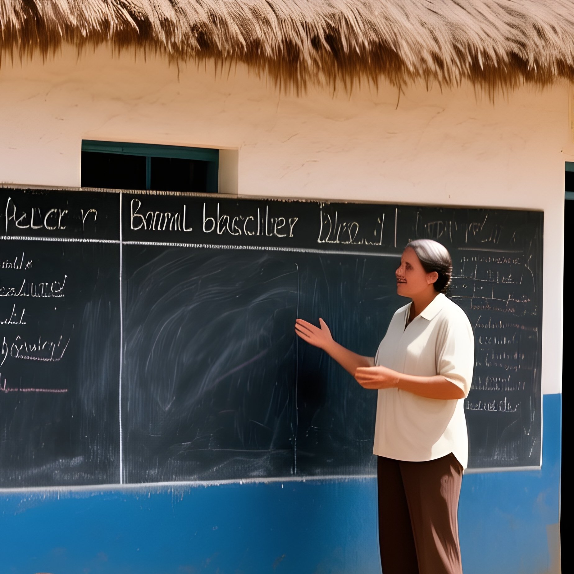 A Documentary Photograph Of A Rural School In Ghana - Full Resolution Quality Preview