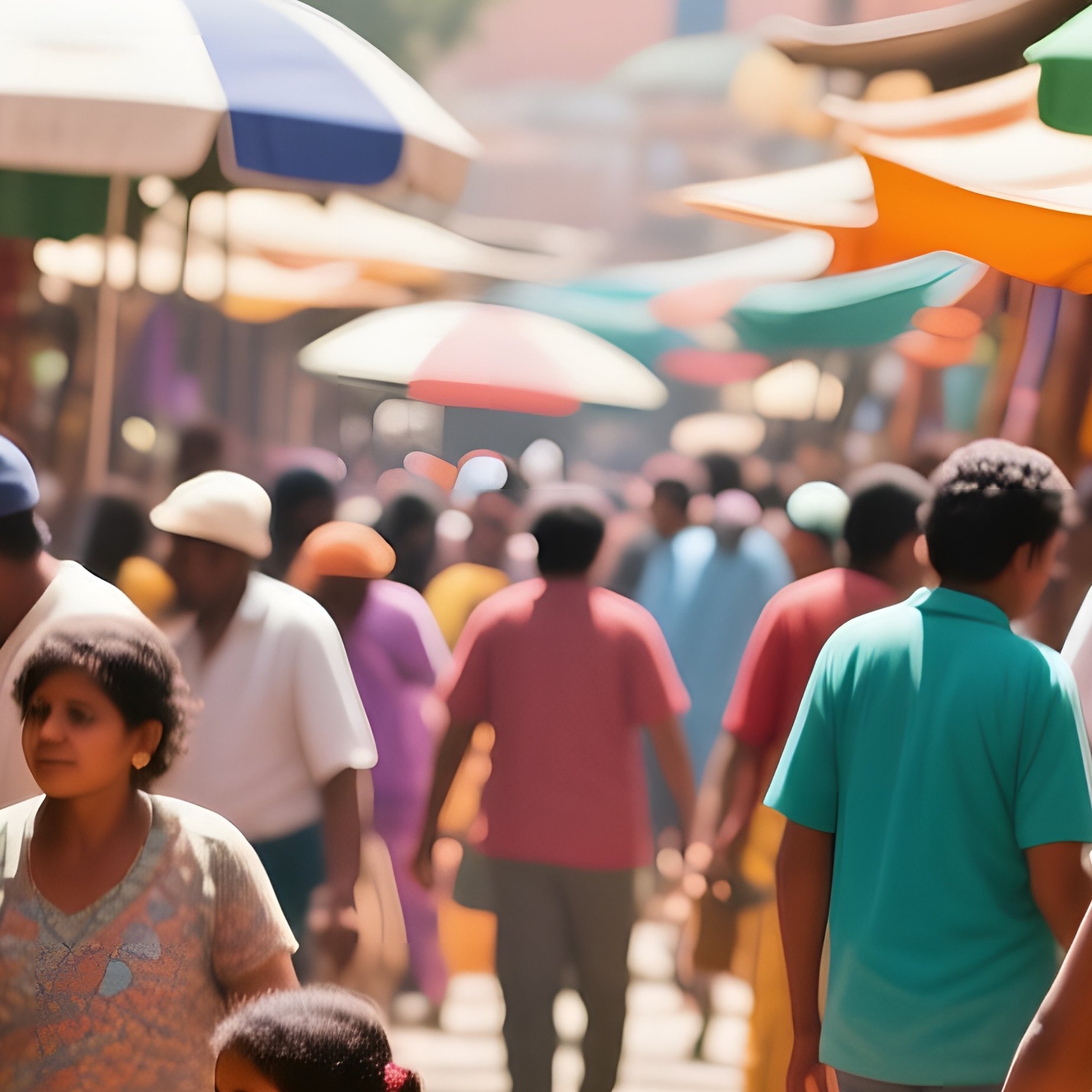 A Documentary Photograph Of A Street Market In Kenya - Full Resolution Quality Preview
