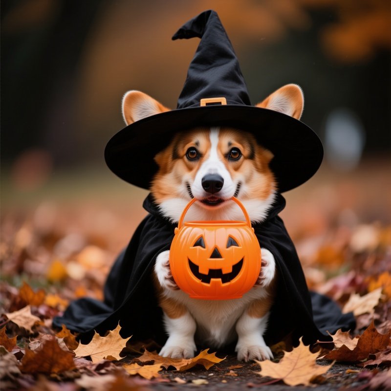 A Dog Dressed In A Halloween Costume Halloween Dog Costume