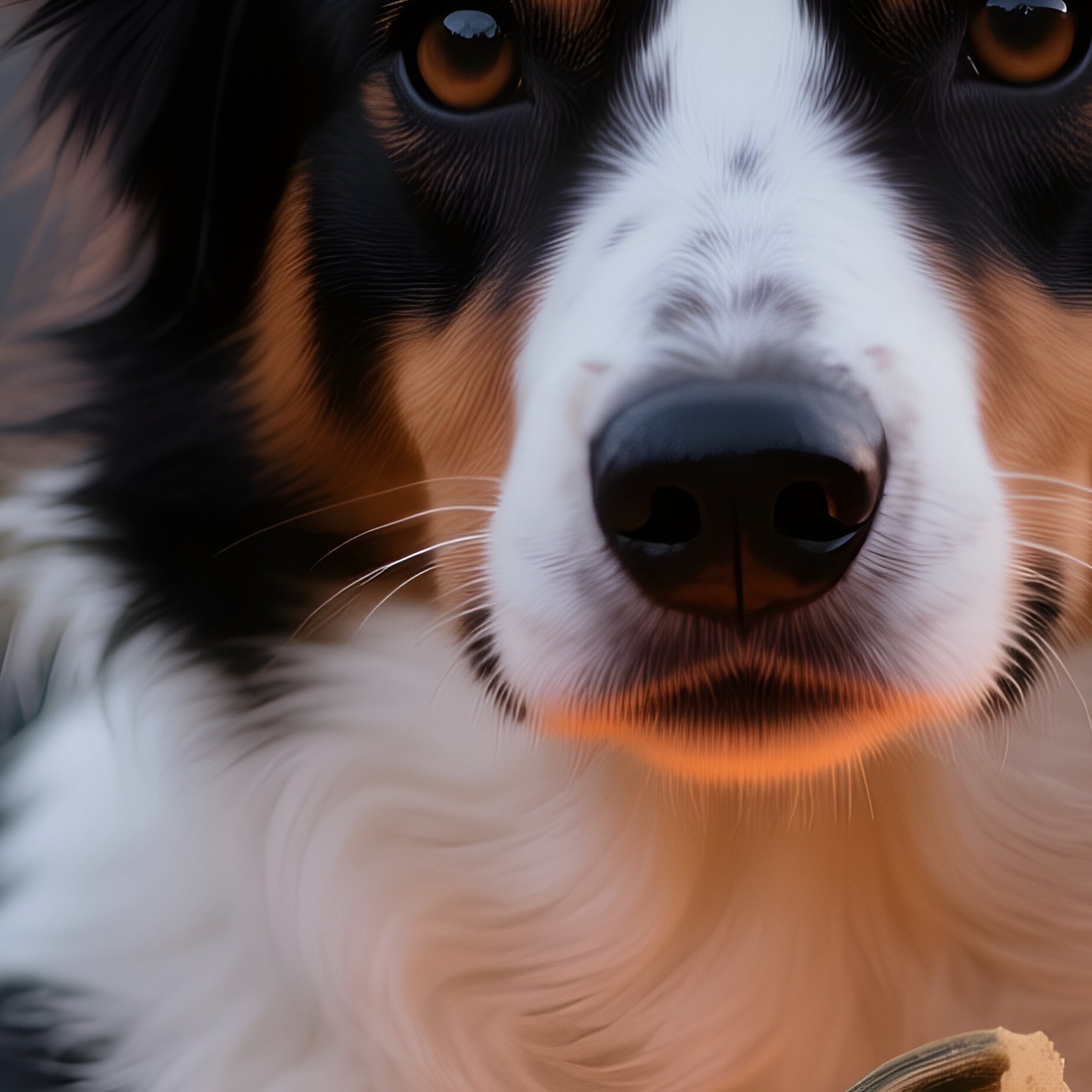 A Dog Holding A Carved Pumpkin Dog Pumpkin - Full Resolution Quality Preview