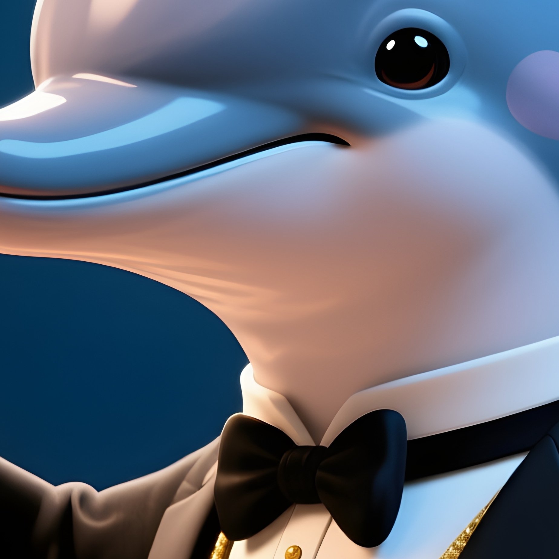 A Dolphin Conducting An Orchestra - Full Resolution Quality Preview