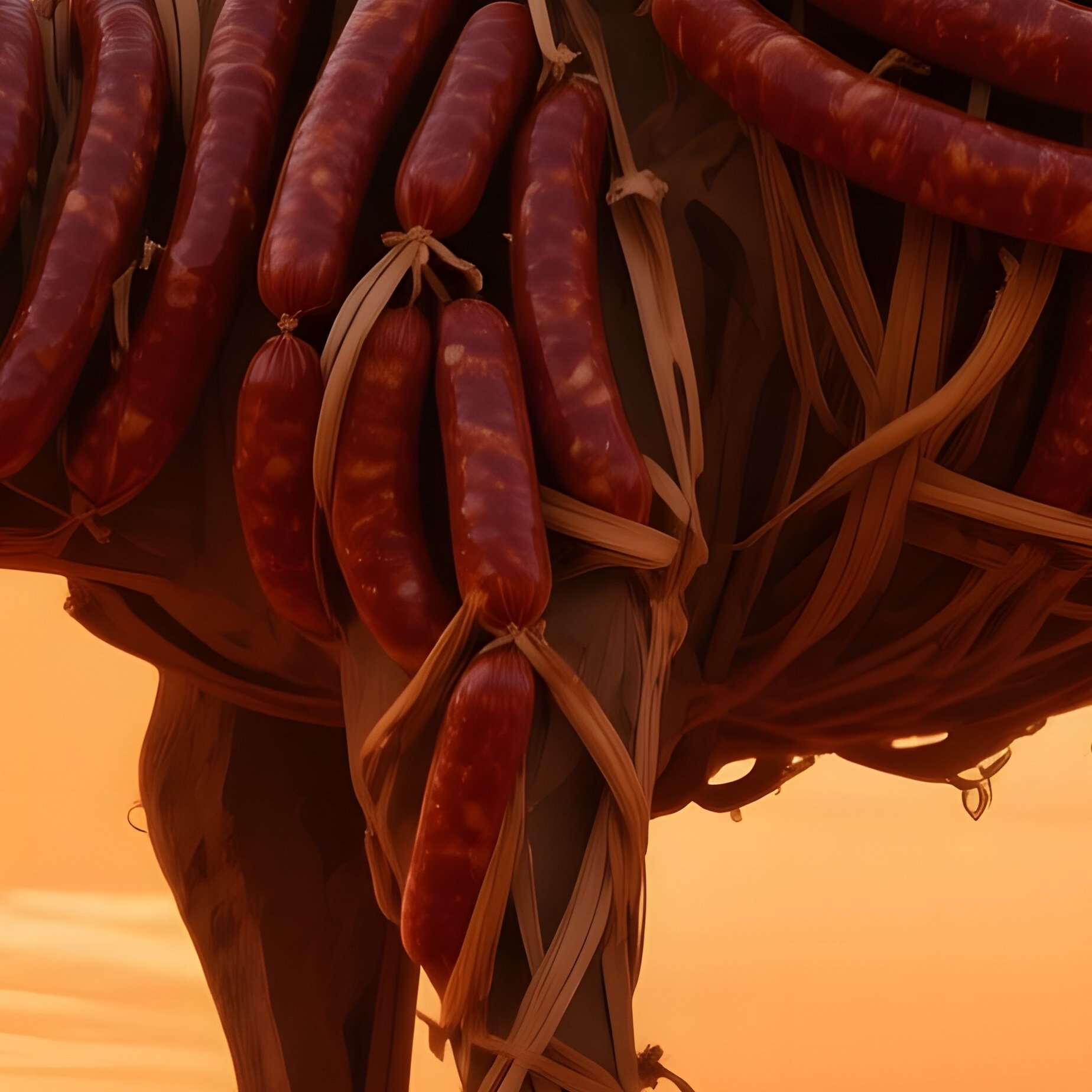 A Dramatic Desert Sunset Scene With A Massive Sandstone Like Sculpture Of A Camel Formed Entirely - Full Resolution Quality Preview