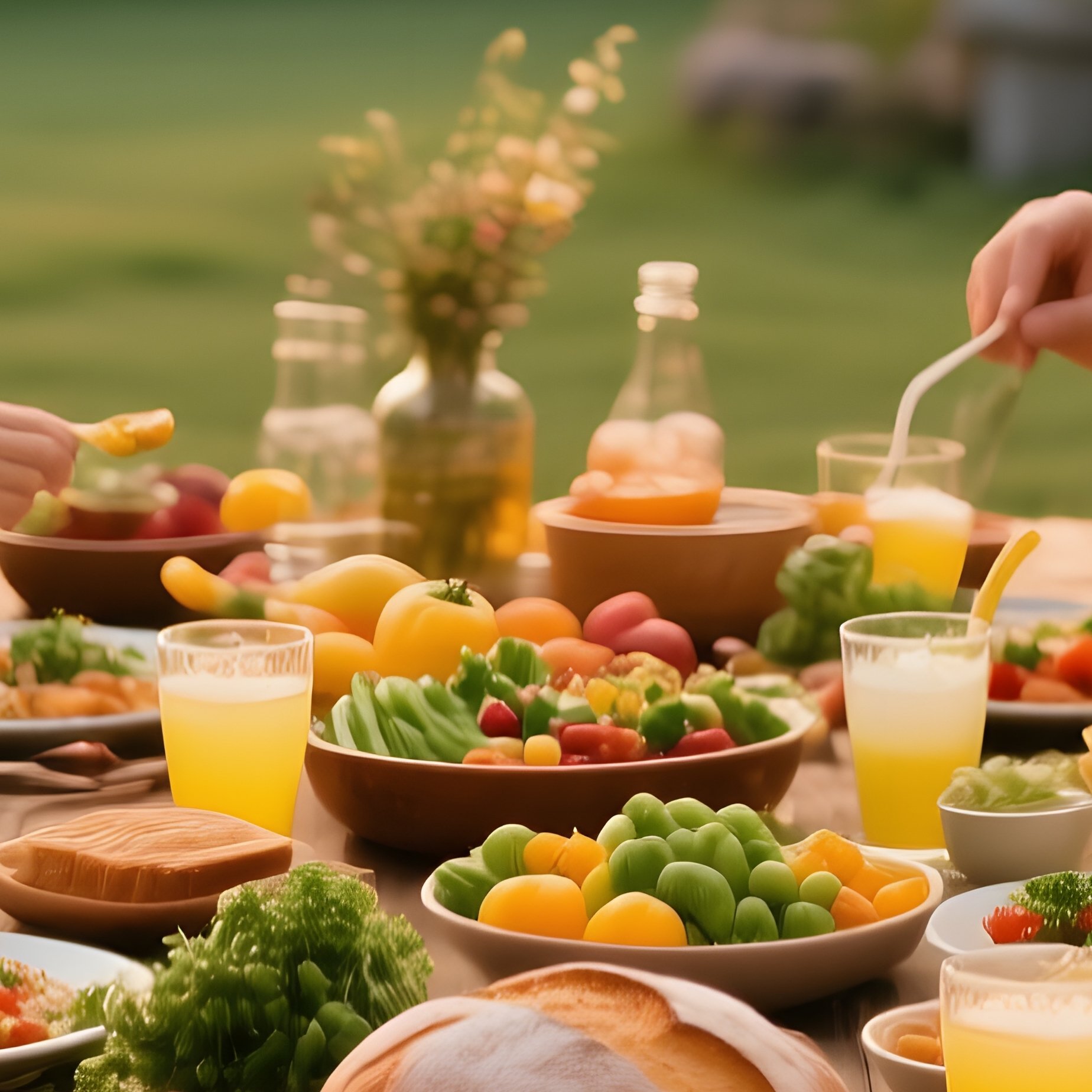 A Family Gathering Around A Dinner Table Family Dinner - Full Resolution Quality Preview