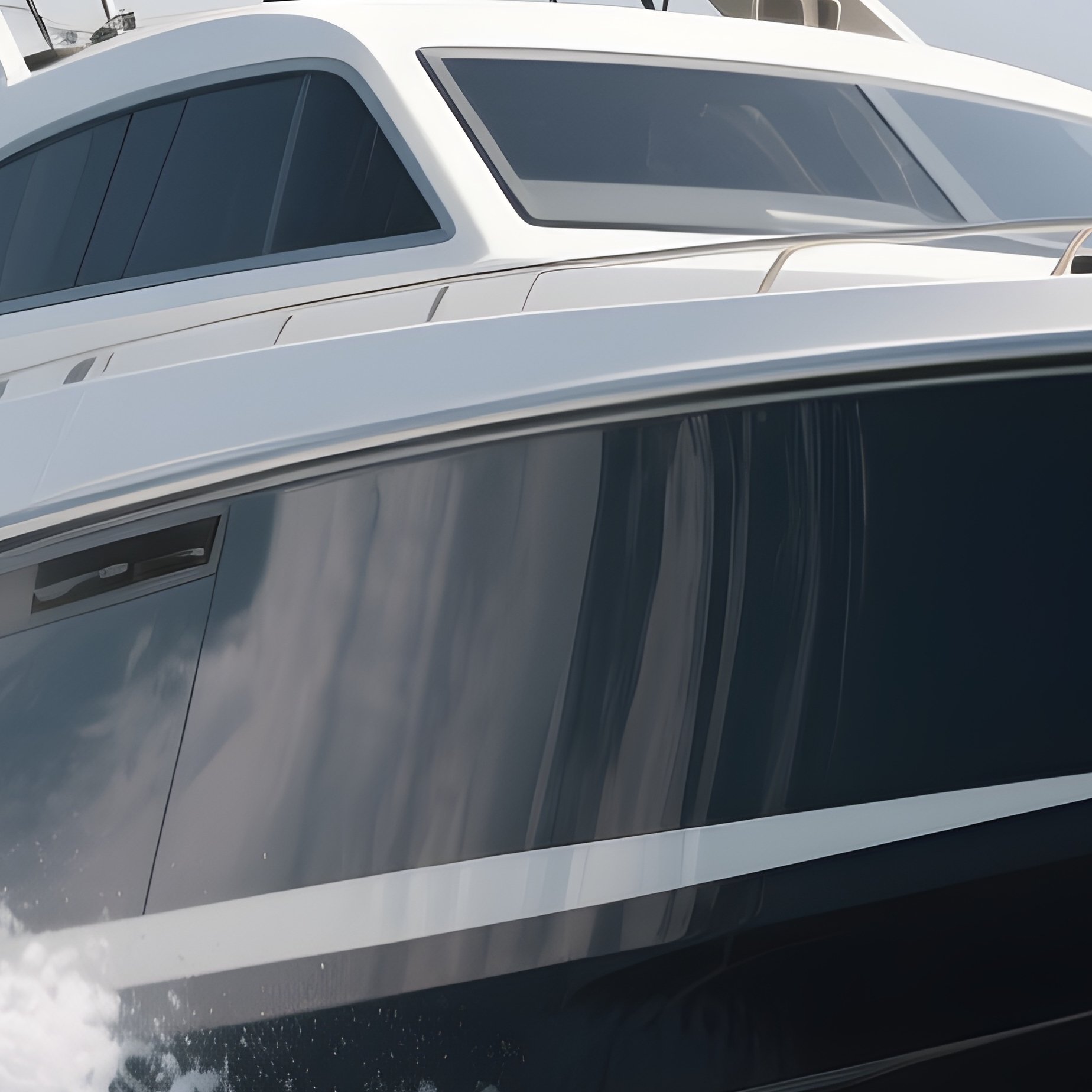 A Fast Attack Boat Riding Aggressively Over Whitecaps - Full Resolution Quality Preview