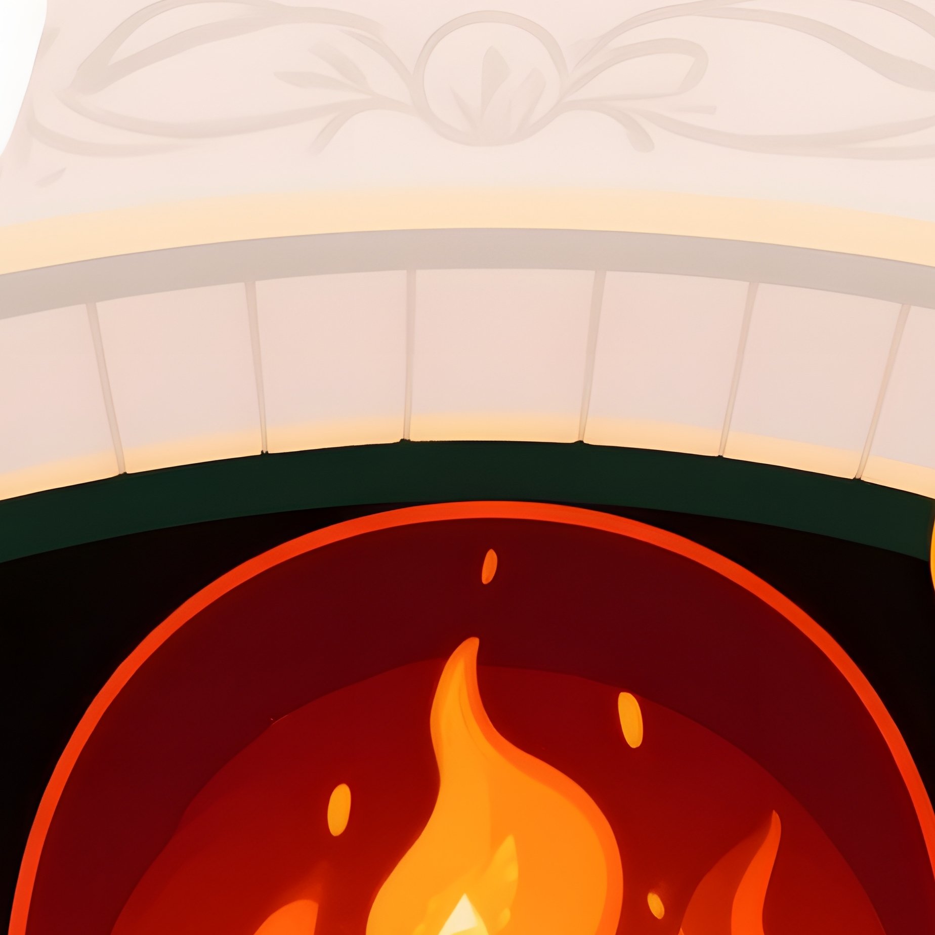 A Festive Christmas Fireplace Scene Christmas Fireplace - Full Resolution Quality Preview