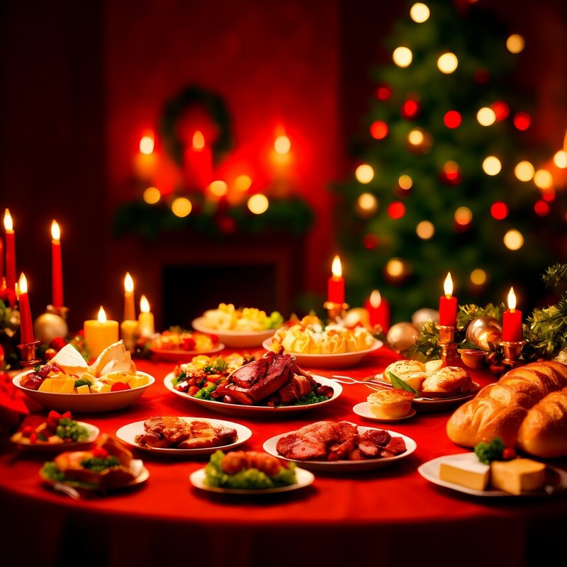 A Festive Holiday Feast Holiday Feast