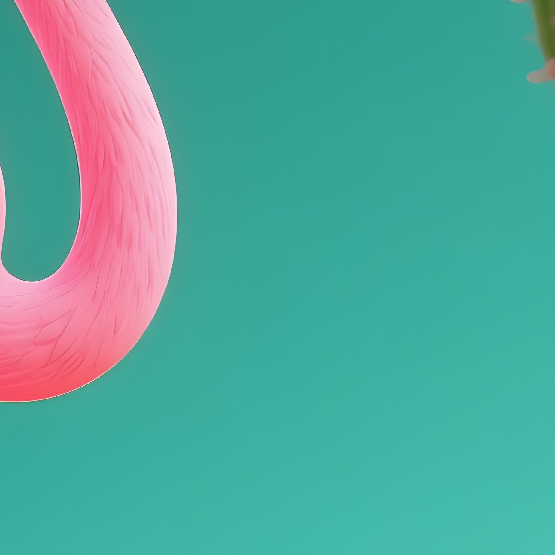 A Flamingo Playing Chess Against A Cactus - Full Resolution Quality Preview