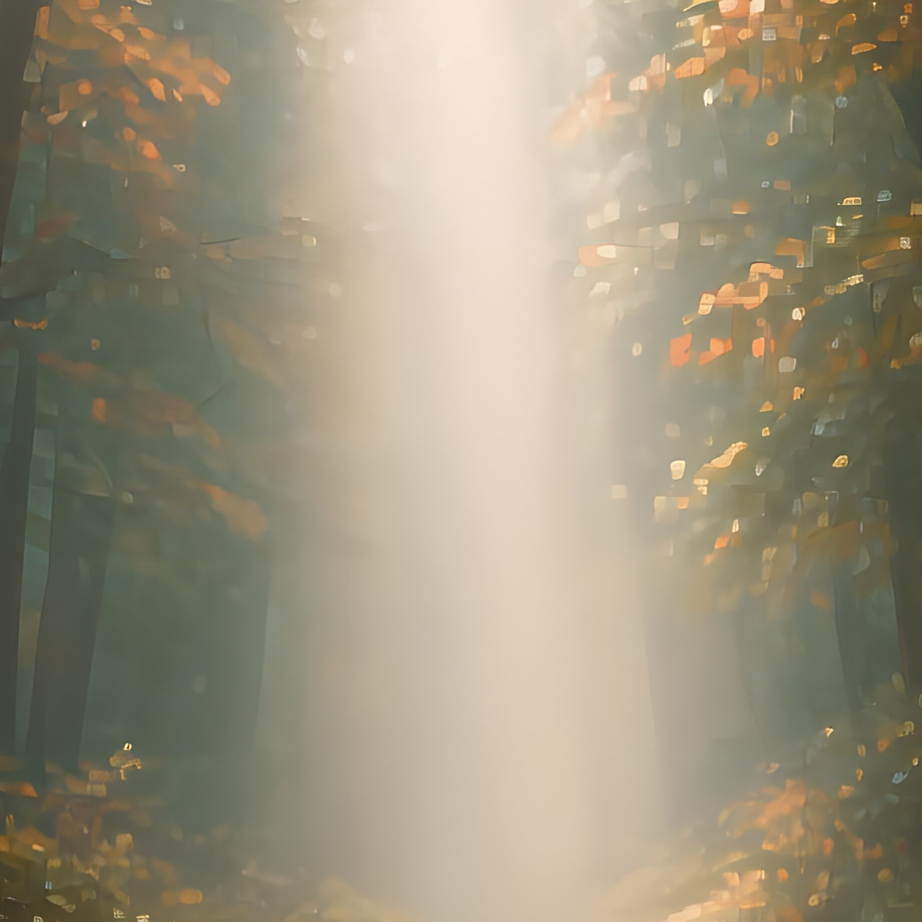 A Forest Path Leading Into A Bright Light Forest Path - Full Resolution Quality Preview