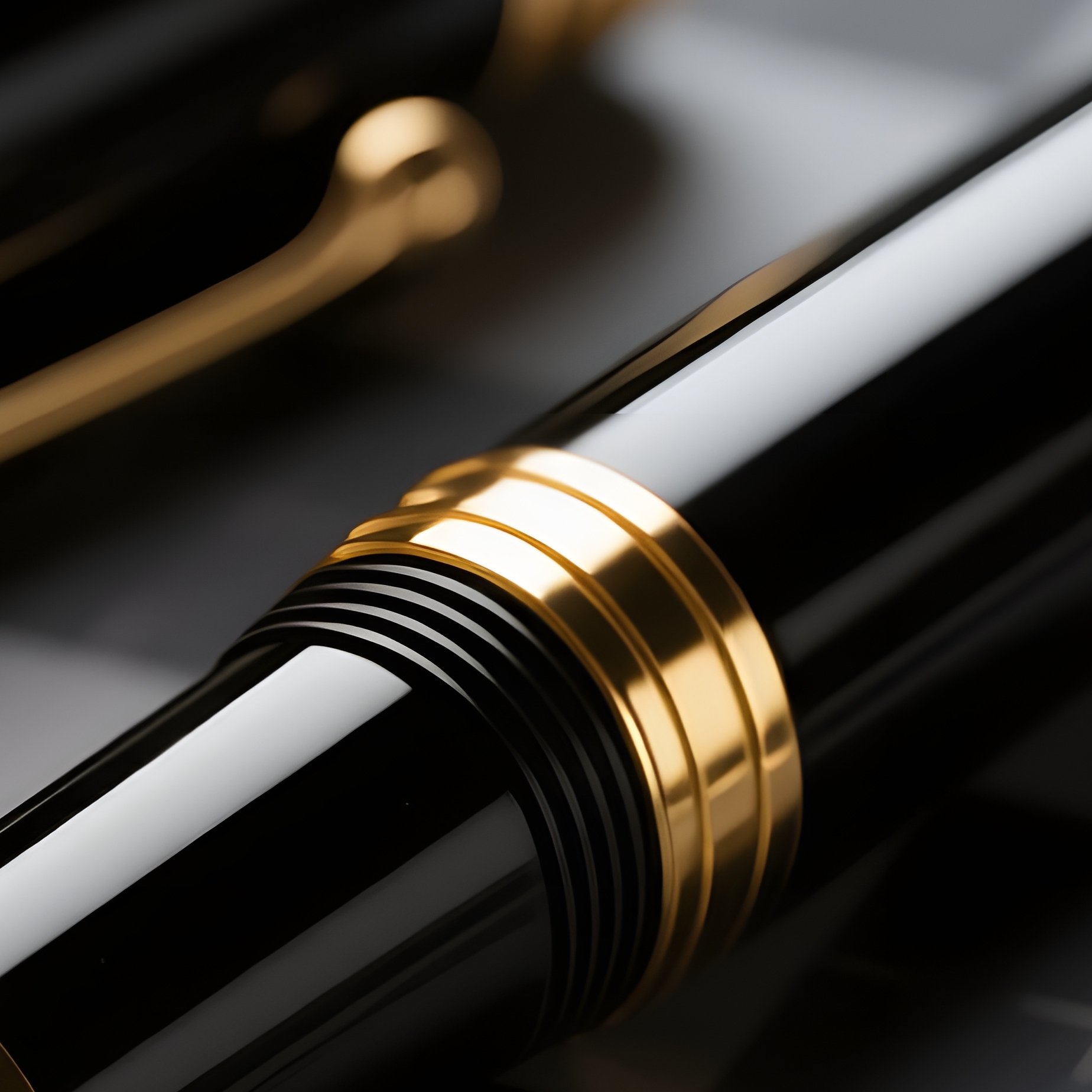 A Fountain Pen Fountain Pen Digital Rendering - Full Resolution Quality Preview