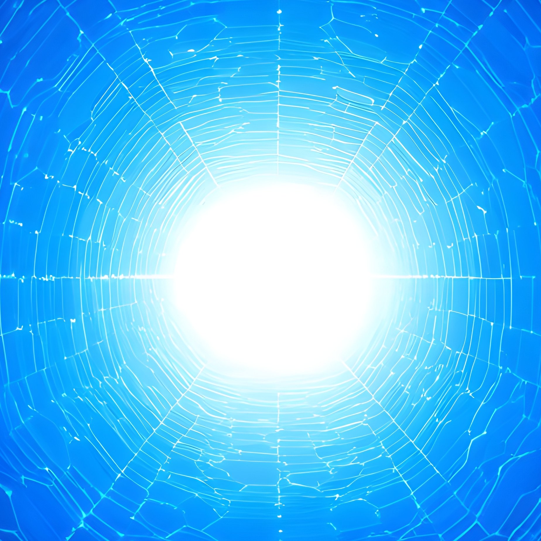 A Futuristic Digital Tunnel Futuristic Digital Art - Full Resolution Quality Preview