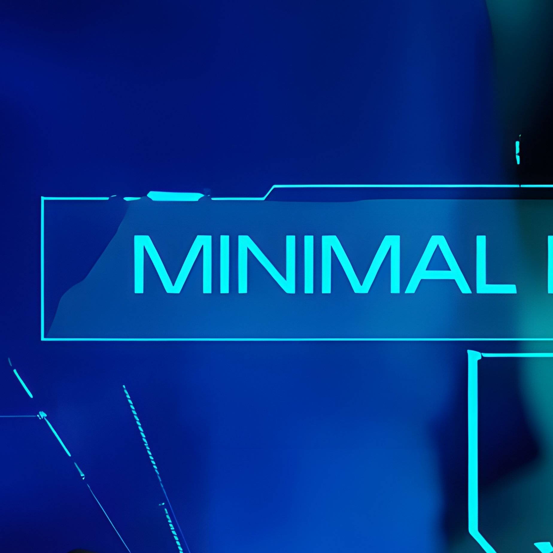 A Futuristic Interface Overlay On A Person Using A Tablet - Full Resolution Quality Preview